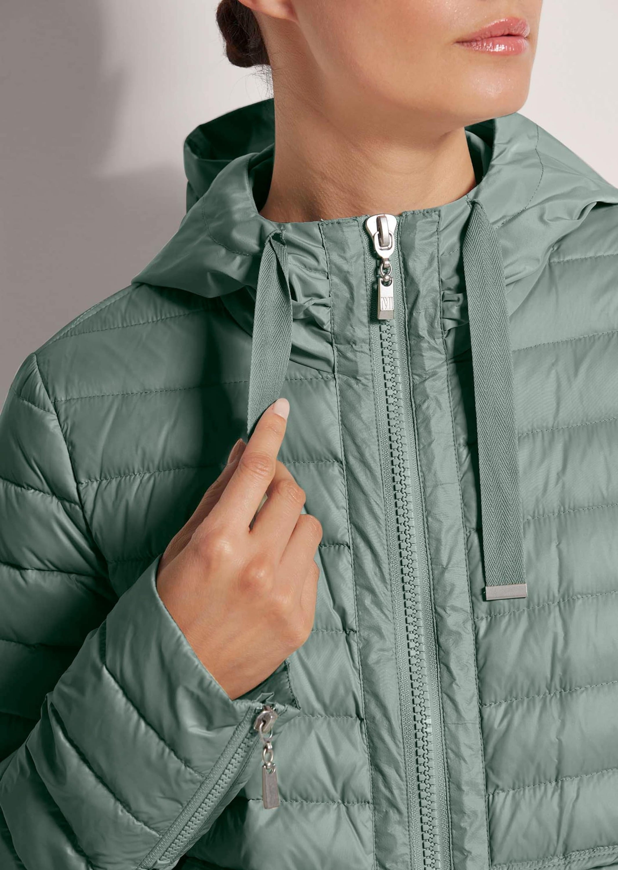 MADELEINE Steppjacke »Steppjacke Steppjacke im Material-Mix«