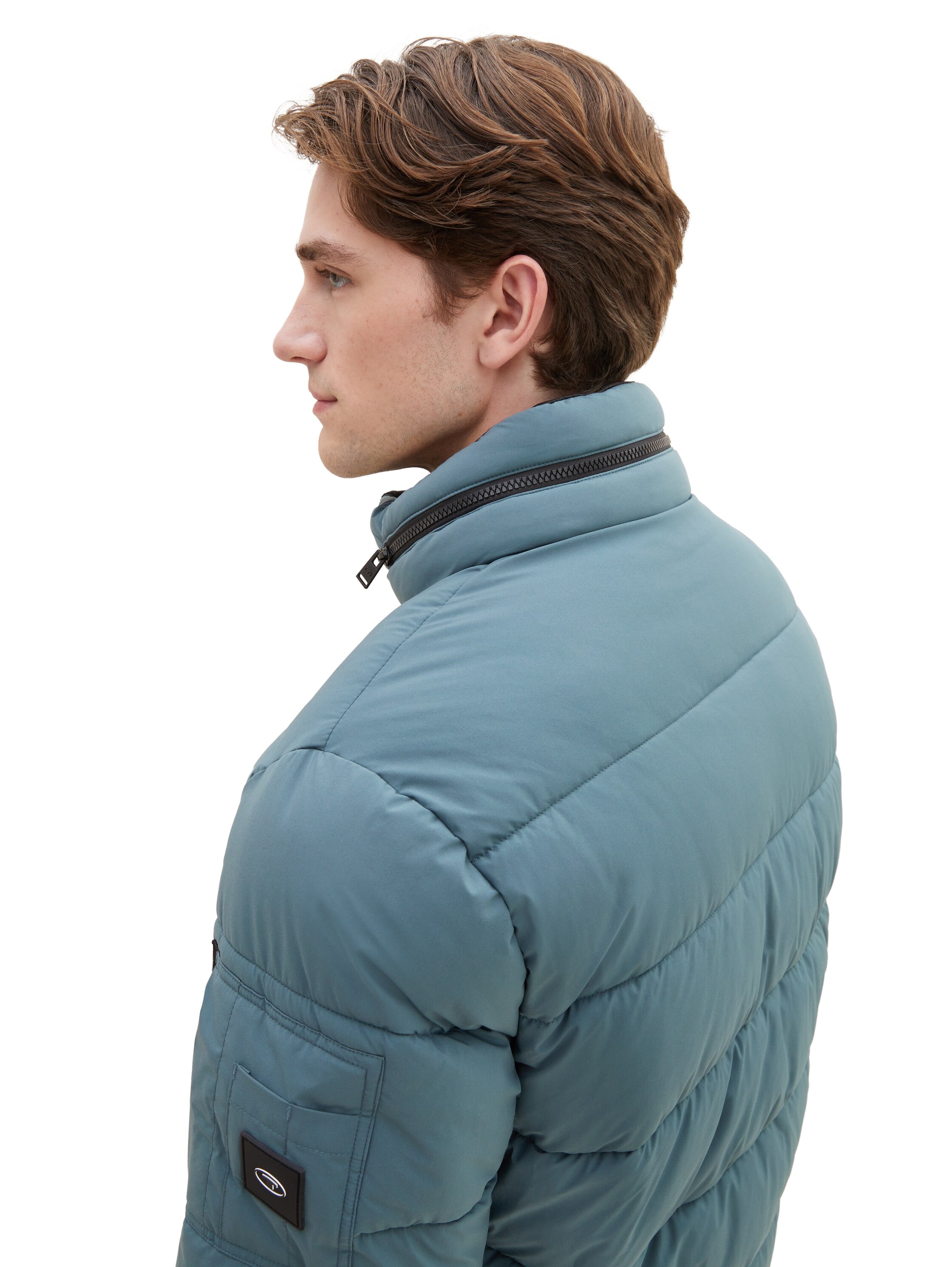 TOM TAILOR Steppjacke, mit Kapuze, mit Kapuze im Kragen