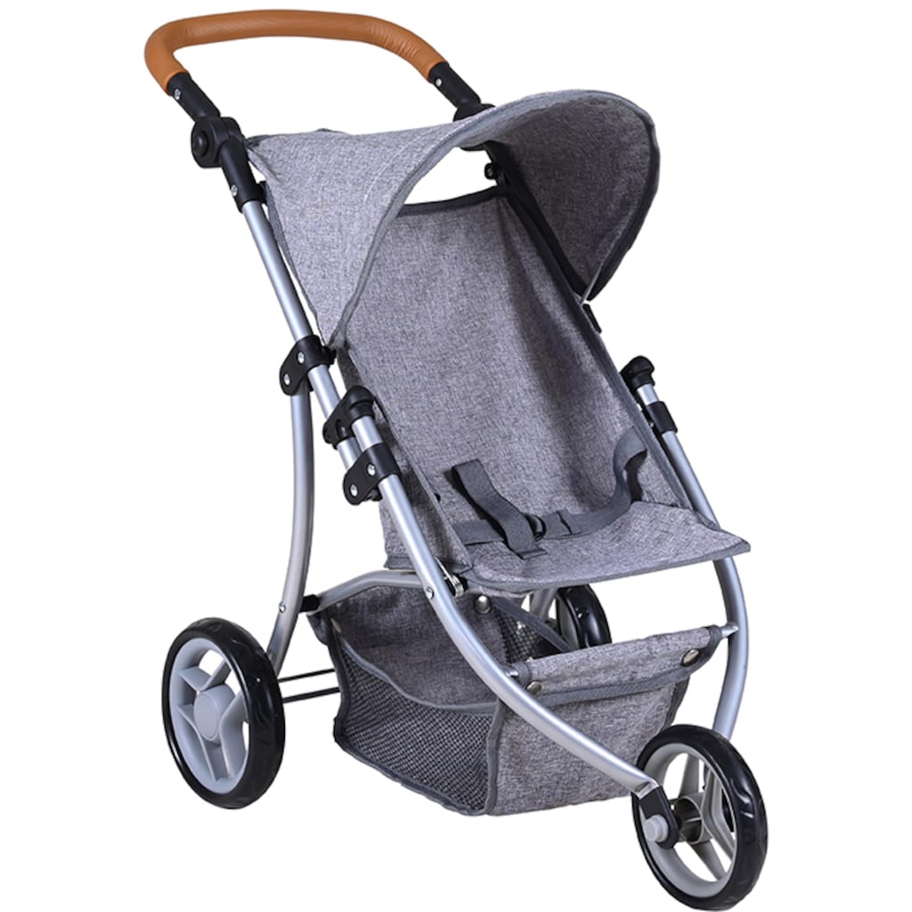 Knorrtoys® Puppenbuggy »Lio - Stone Brown«