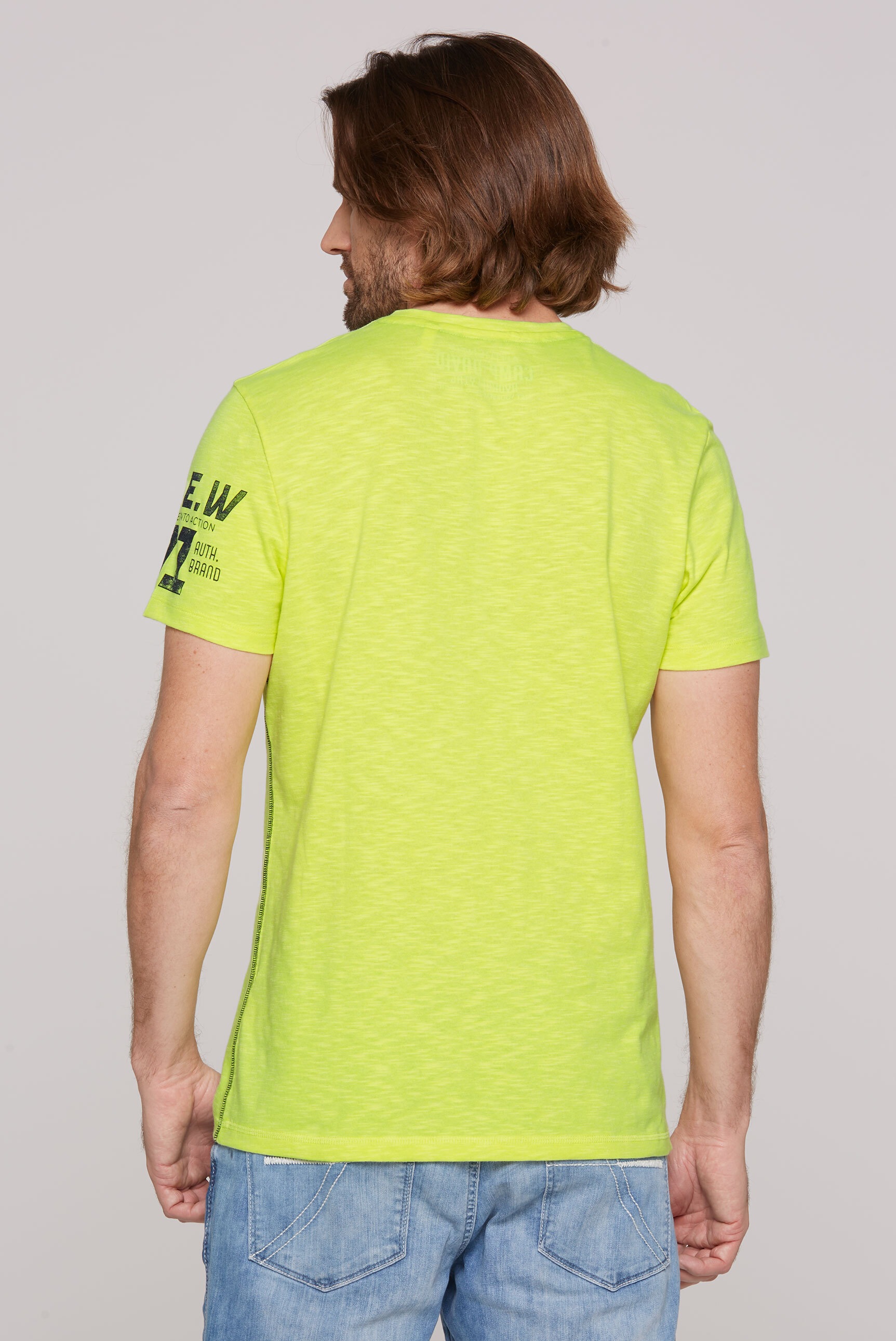 CAMP DAVID V-Shirt, aus Baumwolle
