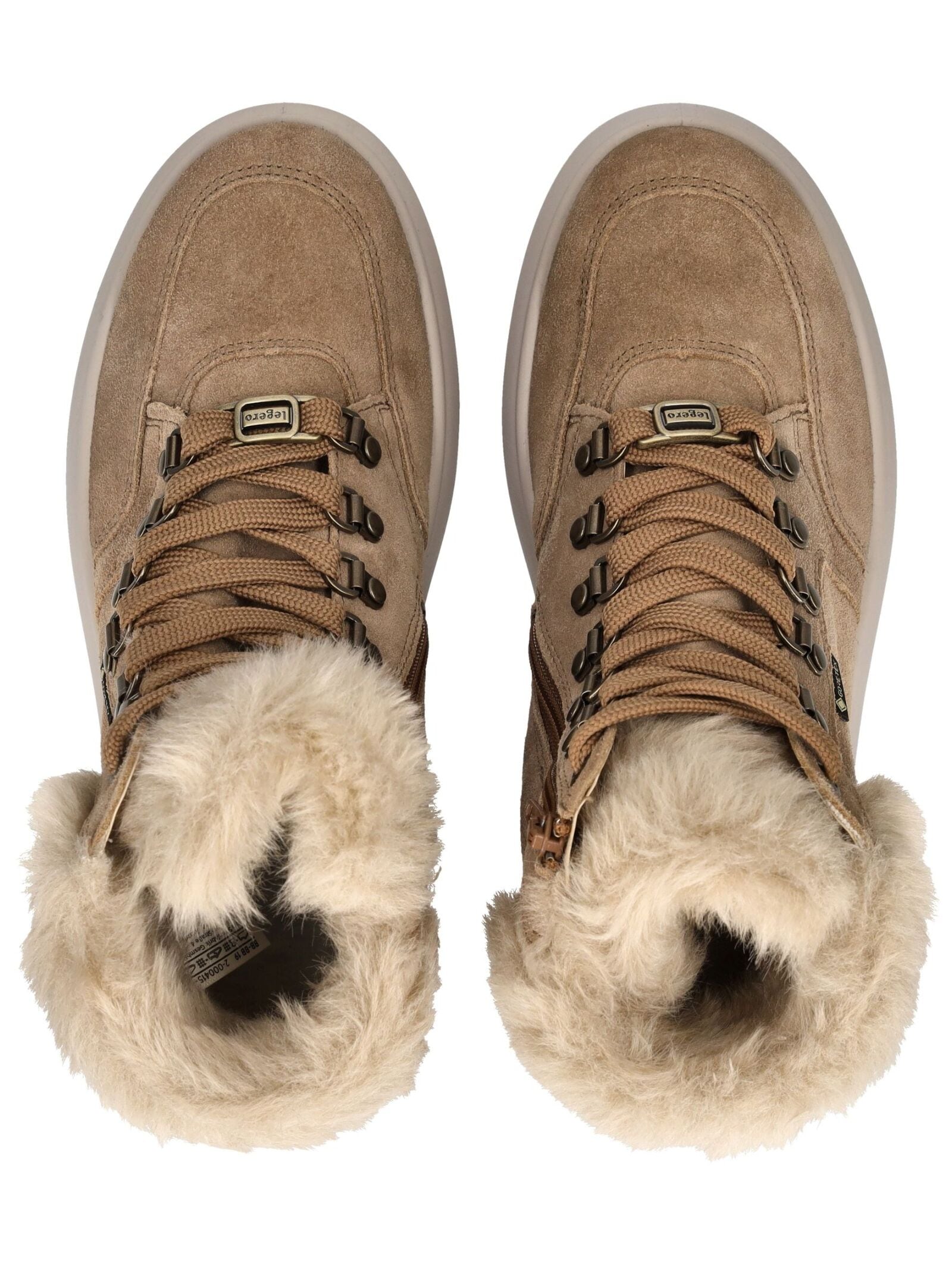 Legero Schnürstiefelette »Legero Stiefelette Veloursleder/Textil«