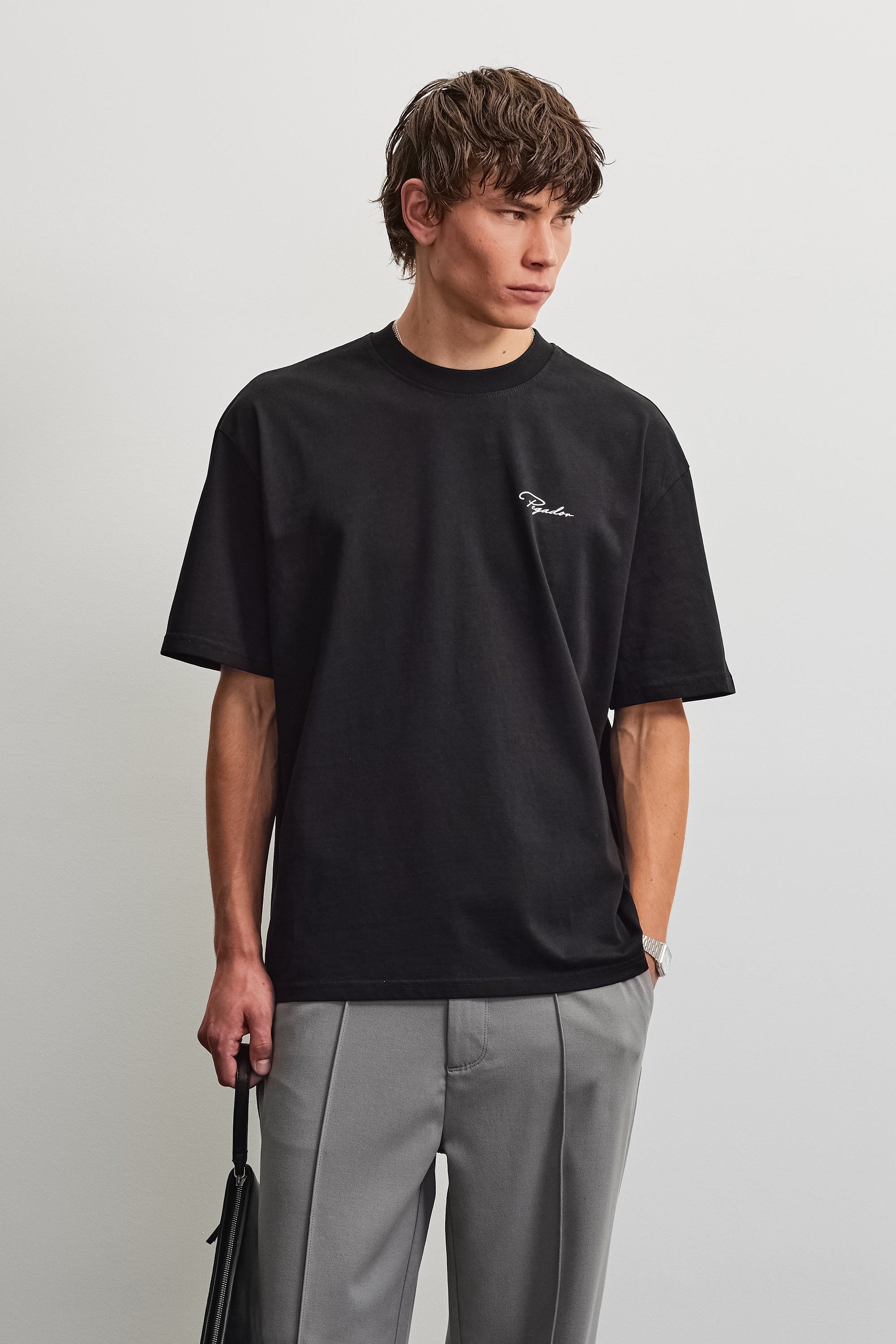 PEGADOR T-Shirt "Pike Oversized Tee" Baumwolle, oversize