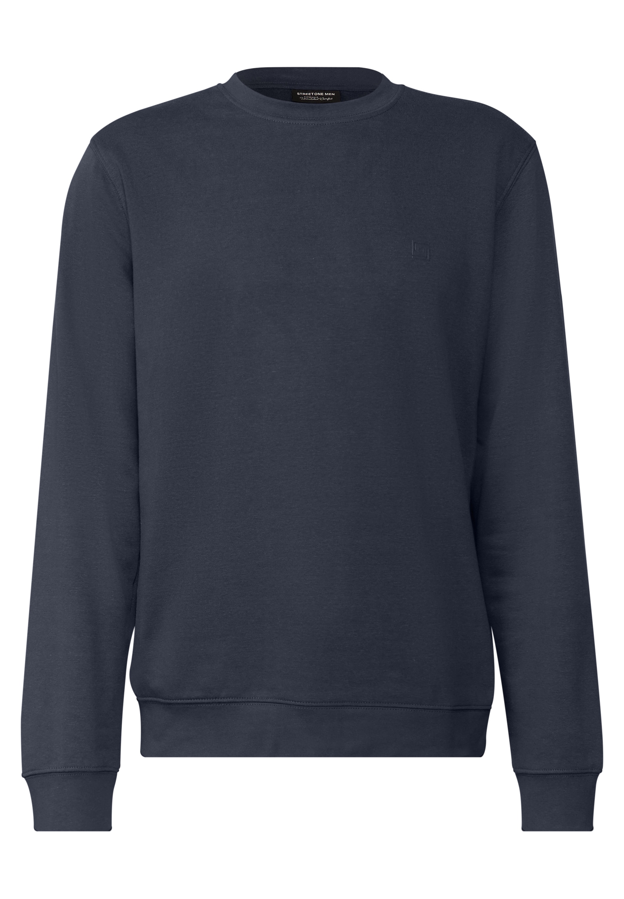 STREET ONE MEN Sweatshirt, im soften Baumwoll-Mix