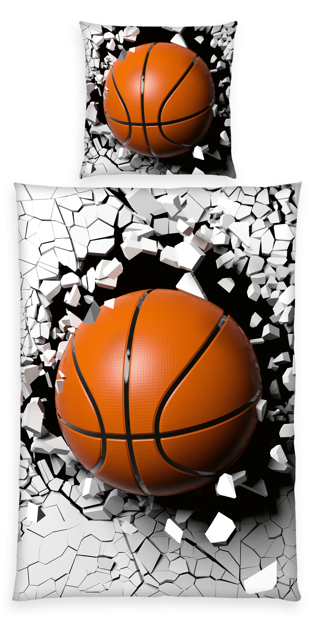 Herding Young Collection Bettwäsche "Young Collection Basektball" 2 Stk. tl günstig online kaufen