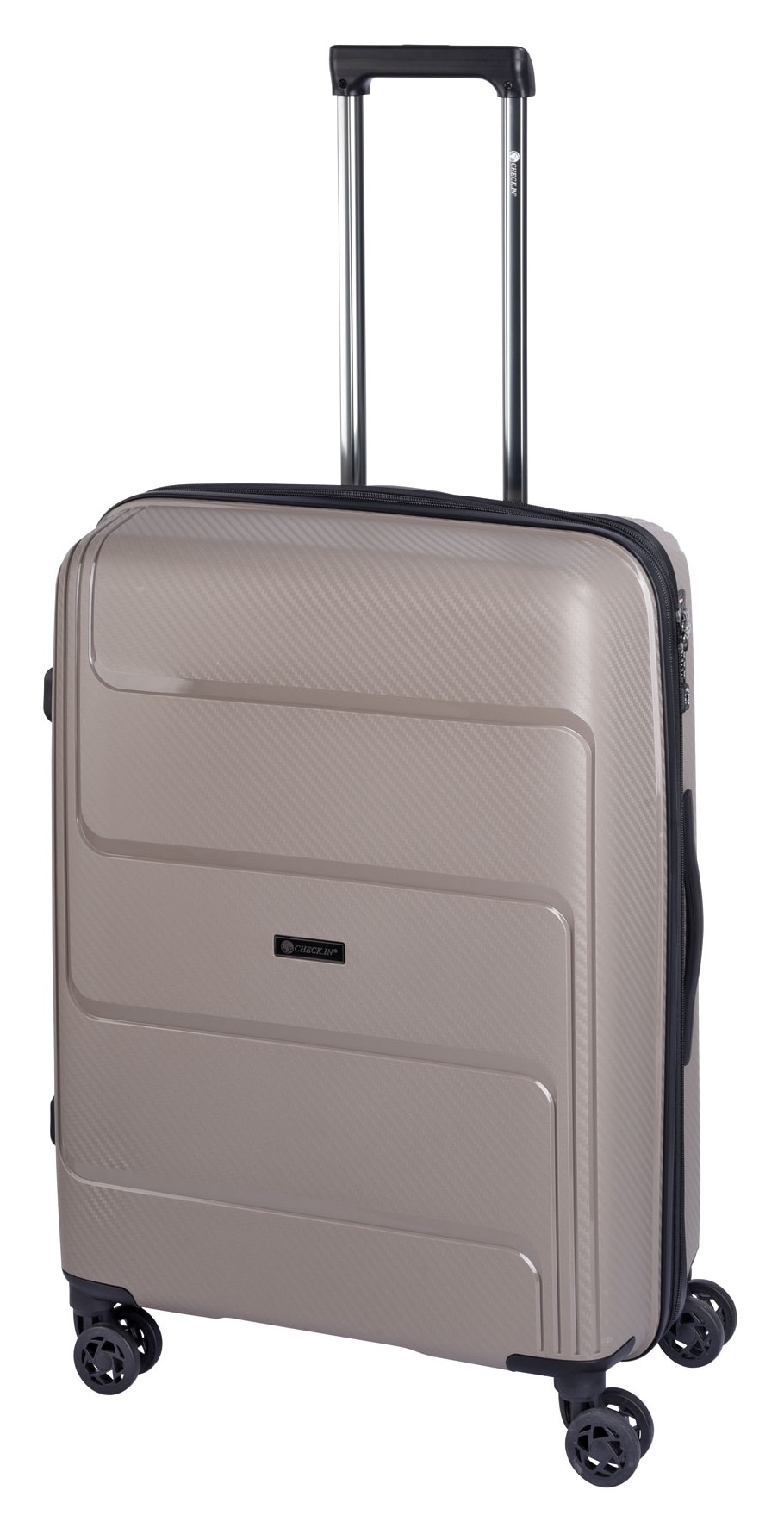 CHECK.IN® Trolleyset »St. Louis«, (Set, 3 tlg.), Kofferset, Gepäckset, klein mittel groß, Handgepäck, Aufgabegepäck
