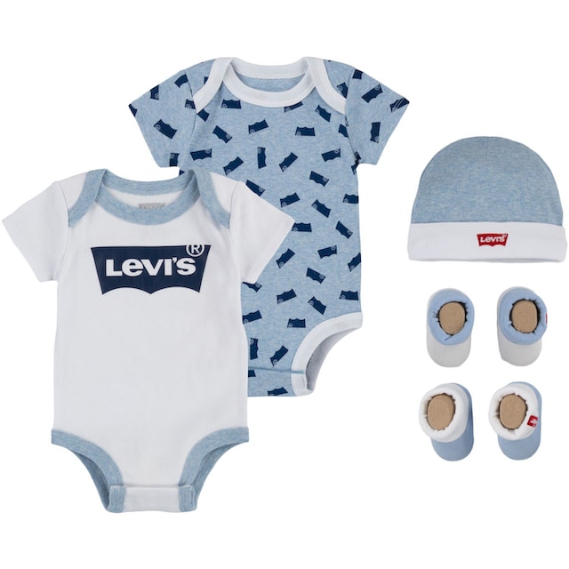 Levi's® Kids Kurzarmbody »Neugeborenen-Geschenkset BATWING 5PC SET«, (5  tlg.), UNISEX online kaufen | BAUR
