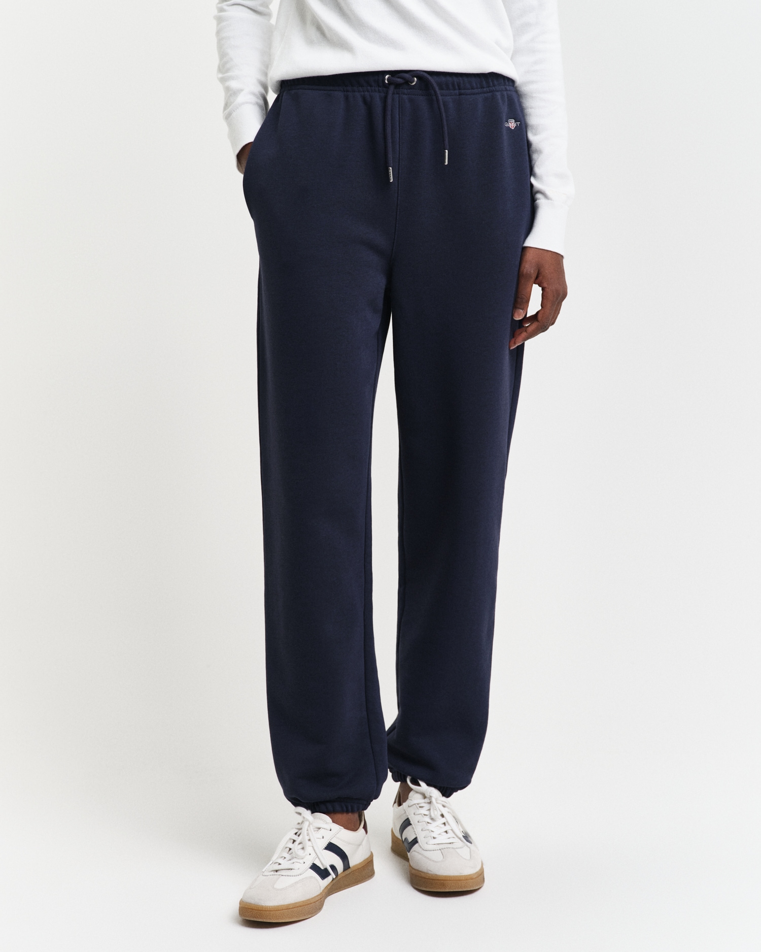 Gant Sweathose "REG SHIELD SWEATPANTS", Elastischer Bund mit Kordelzugbund günstig online kaufen