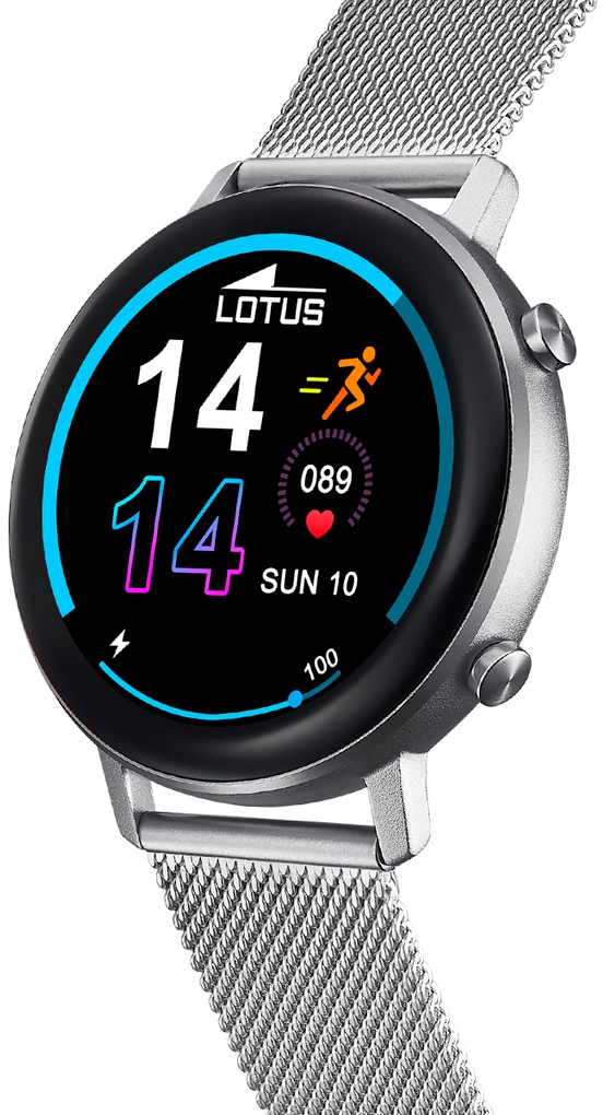 Lotus Smartwatch »50040/1«, (Armbanduhr, Damenuhr, Herrenuhr, Geschenkidee, Edelstahlarmband)