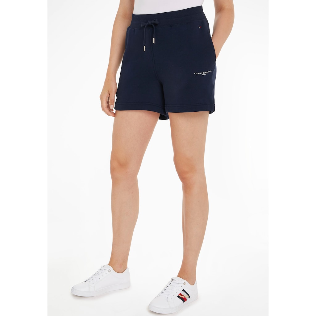 Tommy Hilfiger Sweatshorts »1985 MINI CORP LOGO TERRY SHORTS«, mit Eingrifftaschen