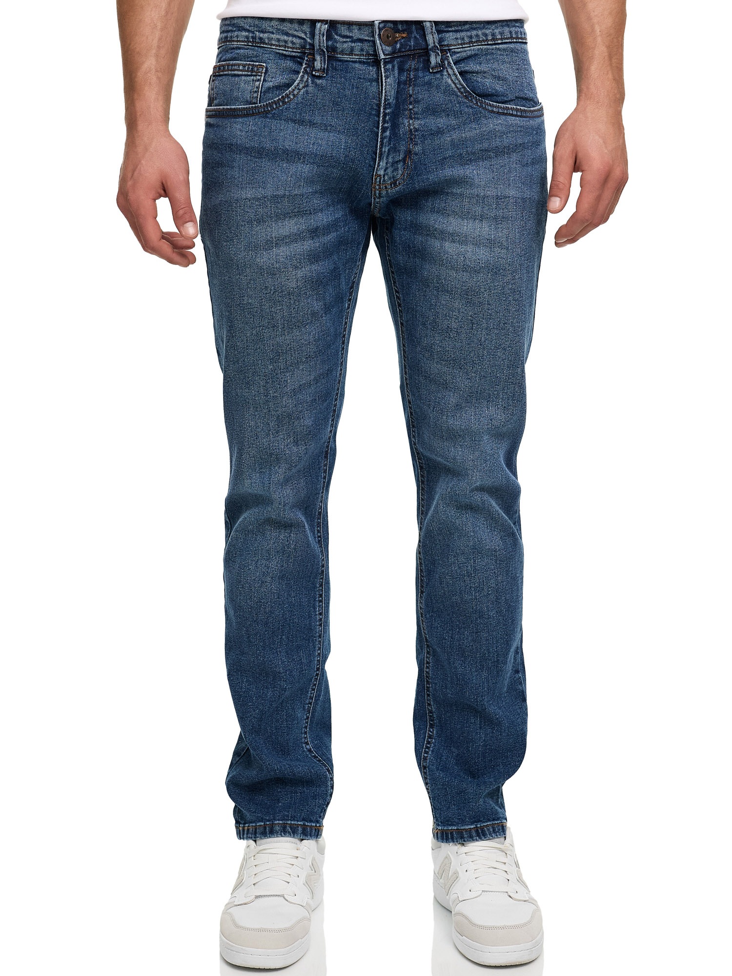 Indicode Regular-fit-Jeans "INTony" Baumwollmischung, regular fit