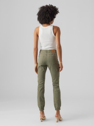 Vero Moda Cargohose "VMIVY MR ANKLE CARGO PANTS NOOS" günstig online kaufen