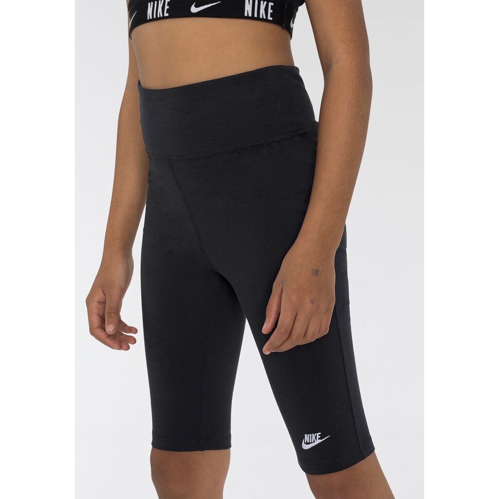 Nike Sportswear Shorts »Big Kids' (Girls') High-Rise " Bike Shorts«