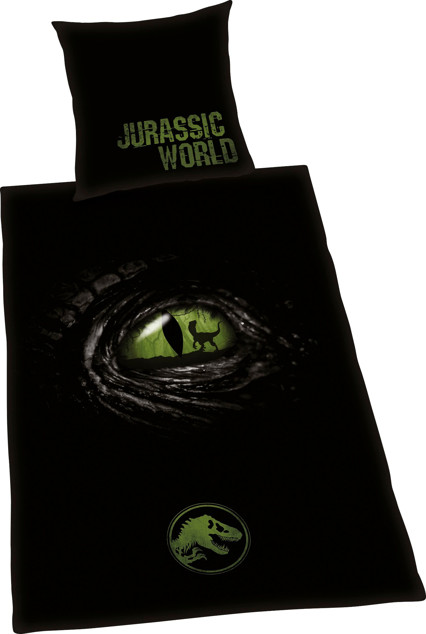 Jurassic World Wendebettwäsche »Jurassic World«, (2 tlg.), mit tollem Motiv