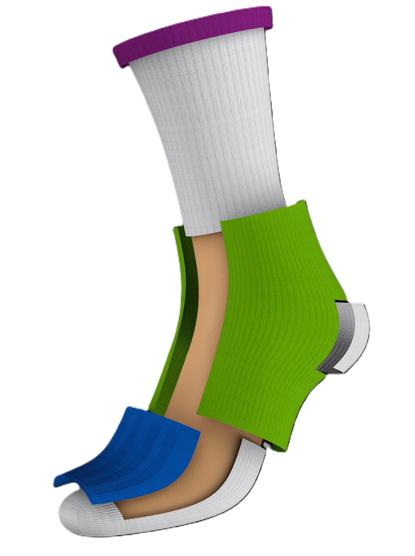 Thumbnail - Komfortsocken 1 Paar tlg.