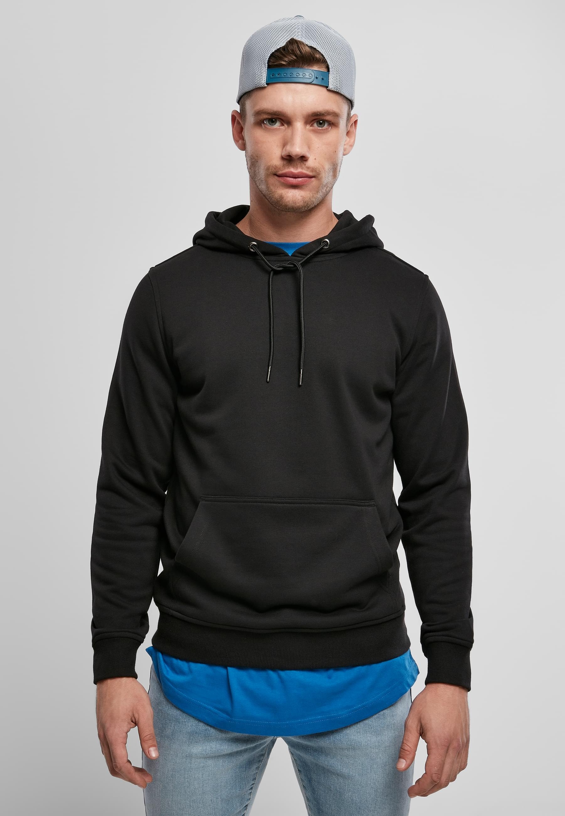 URBAN CLASSICS Sweatshirt »Urban Classics Herren Basic Terry Hoody«, (1 tlg.)