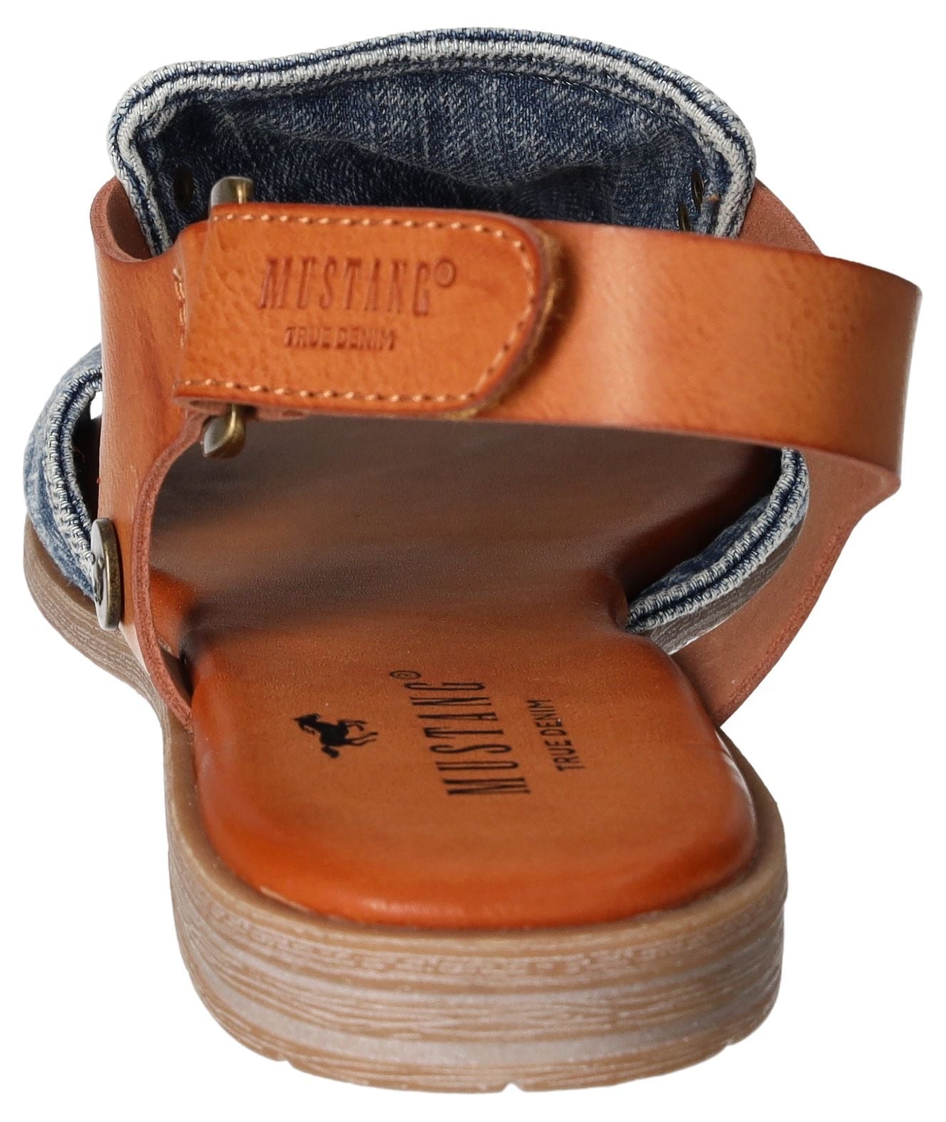 Mustang Shoes Sandale, Sommerschuh, Sandalette, Klettschuh, mit Klettverschluss
