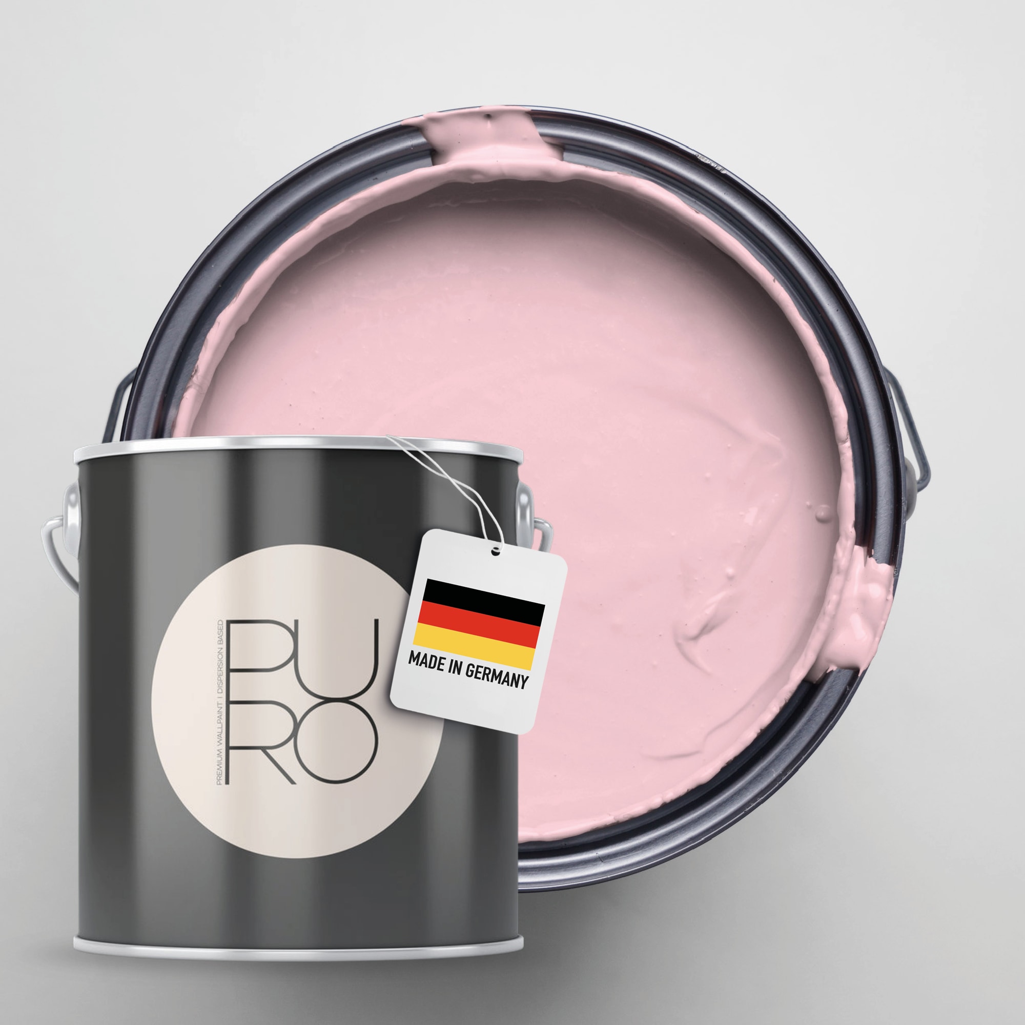A.S. Création Wandfarbe »Premium Innenwandfarbe PURO Tuchmatt lovely rose« ideal für Wohnzimmer, Schlafzimmer, Flur und Küche, Farbwelt Rosa