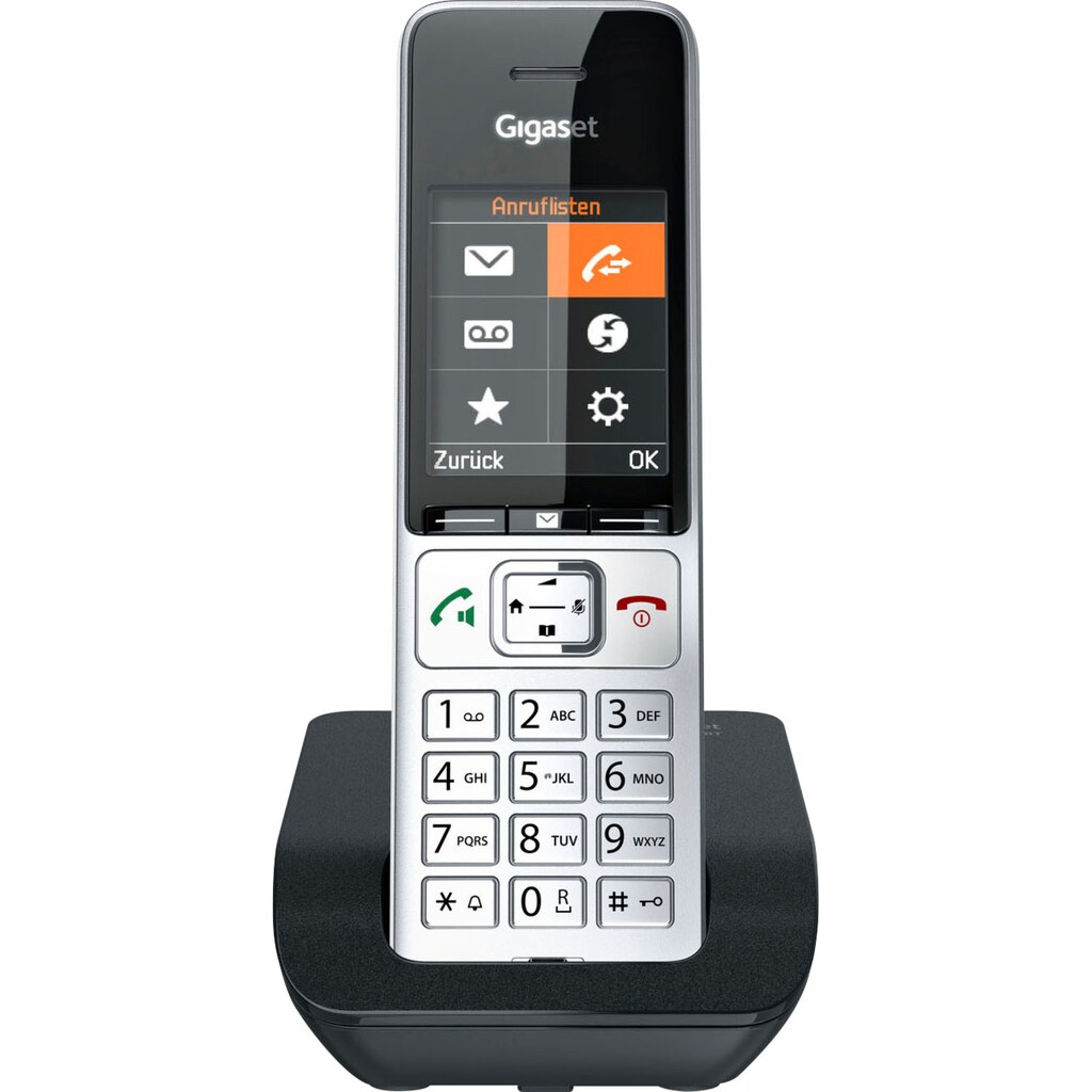 Gigaset Schnurloses DECT-Telefon »COMFORT 500«, (Mobilteile: 1)