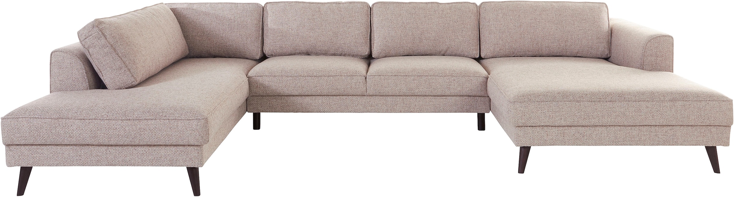 Home affaire Wohnlandschaft "Lumber Jack, viel Platz, bequem, Breite 354cm, günstig online kaufen