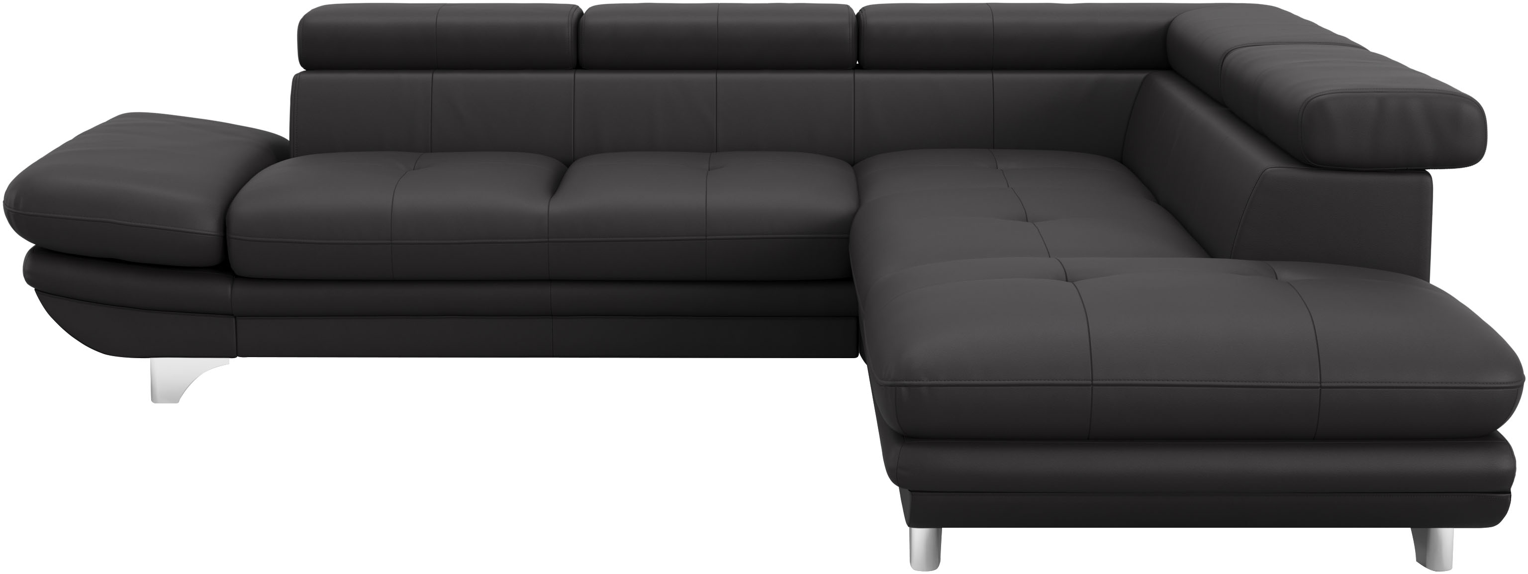 Thumbnail - COTTA Ecksofa "Enterprise L-Form" mit Arm- & Kopfteilverstellung, wahlweise mit Bettfunktion