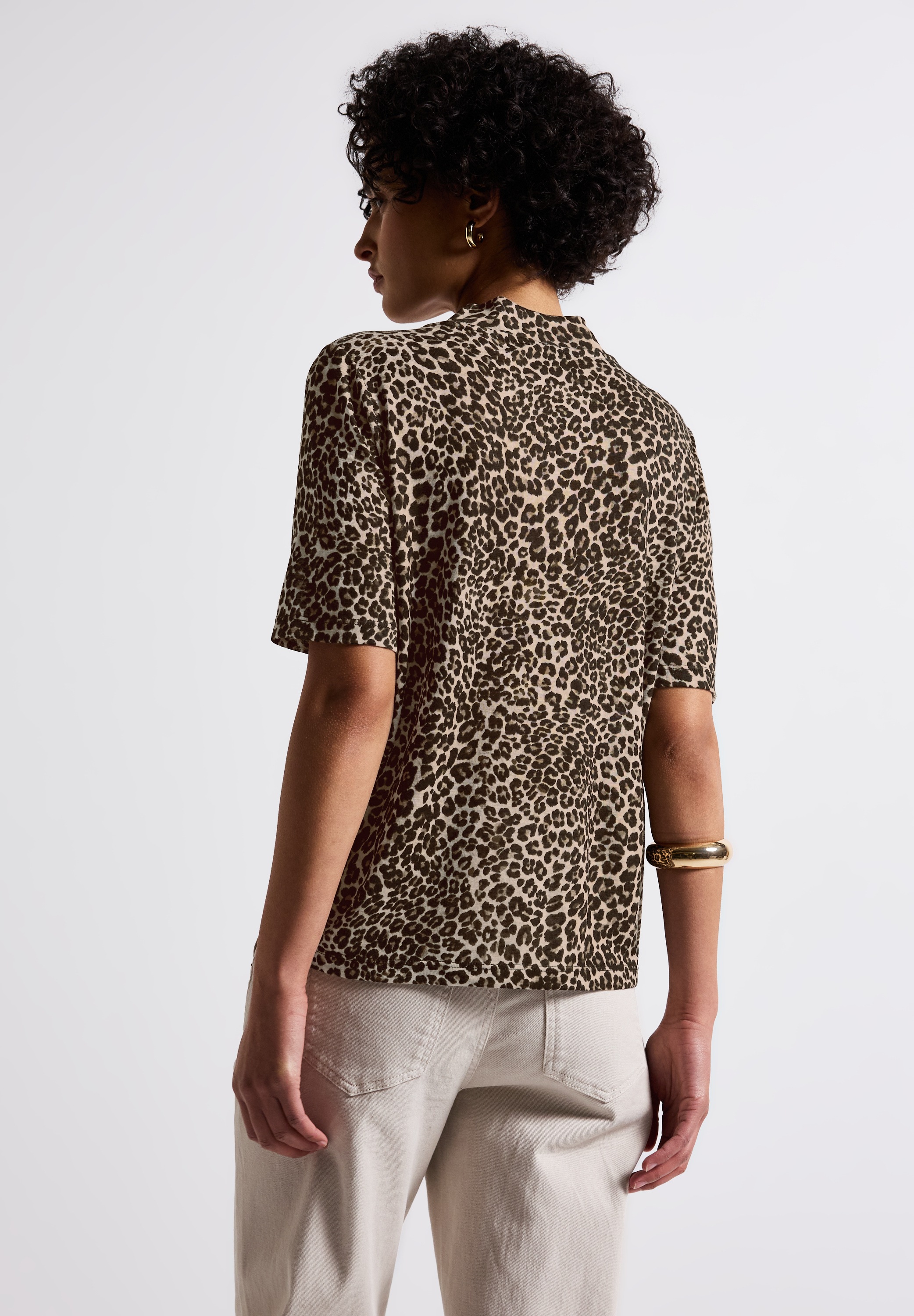 STREET ONE Print-Shirt, aus strecthigem Viskosematerial günstig online kaufen