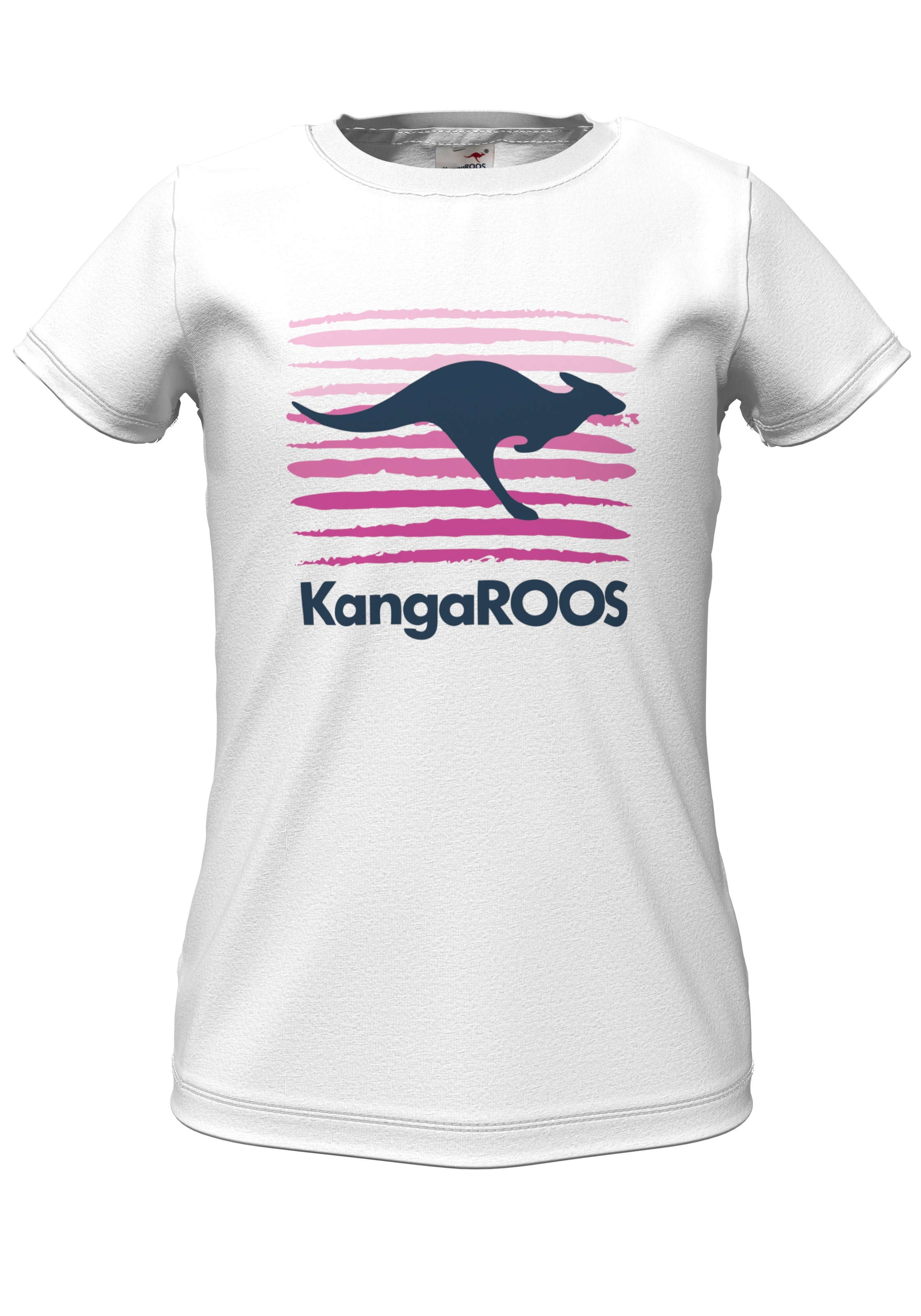 bestellen mit großem | online BAUR T-Shirt, Logodruck KangaROOS