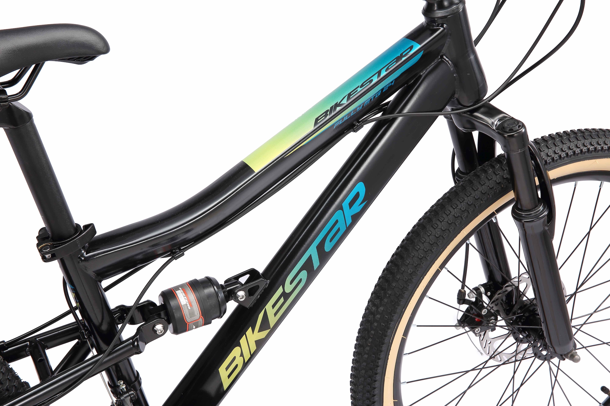 Bikestar Jugendfahrrad, 21 Gang, Shimano, RD-TY21 Schaltwerk, Kettenschaltung