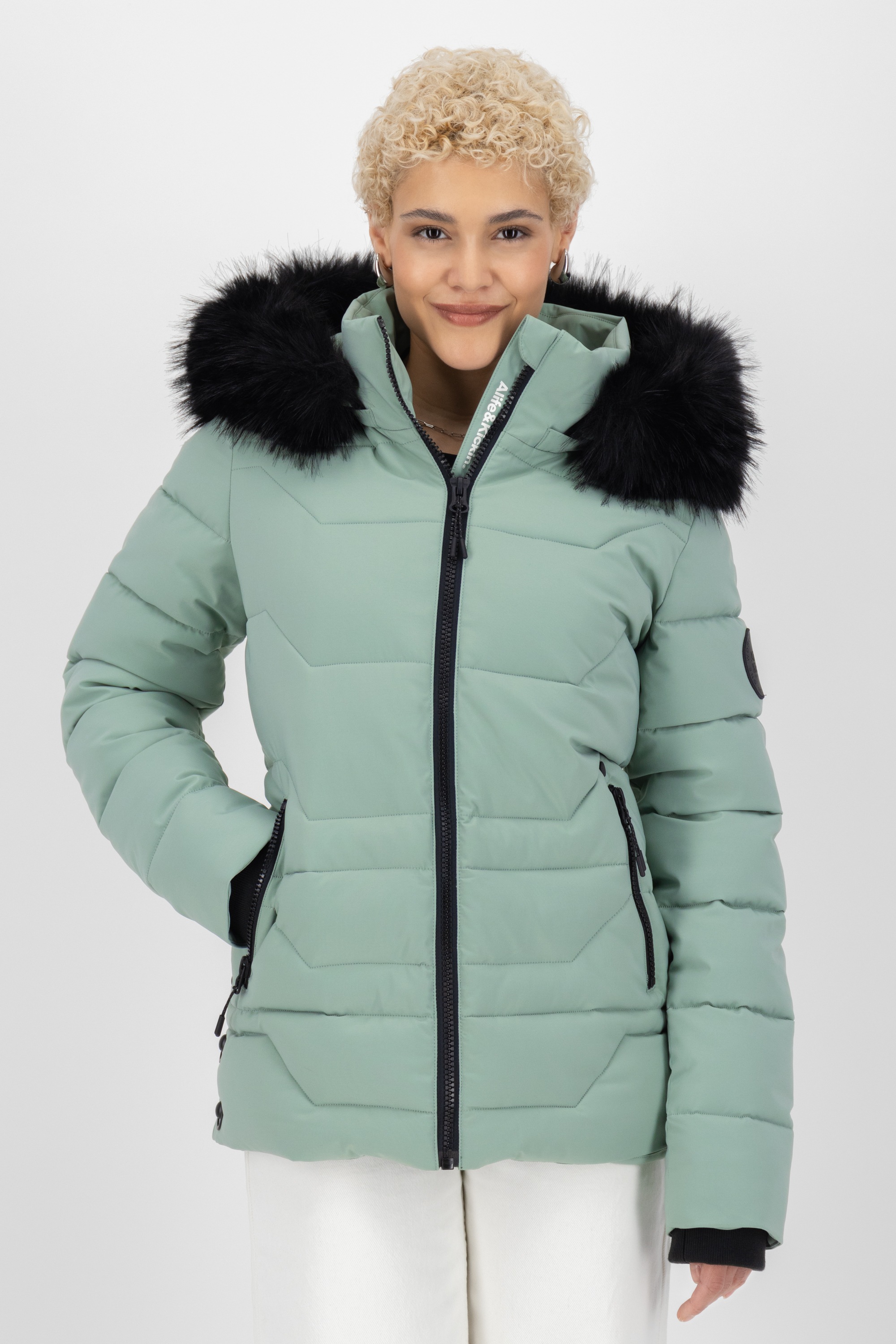 Alife & Kickin Winterjacke "Damen ZophiaAK A", leicht taillierter Passform, günstig online kaufen