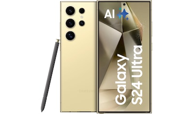 Smartphone »Galaxy S24 Ultra 512GB«, Titanium Yellow, 17,25 cm/6,8 Zoll, 512 GB...