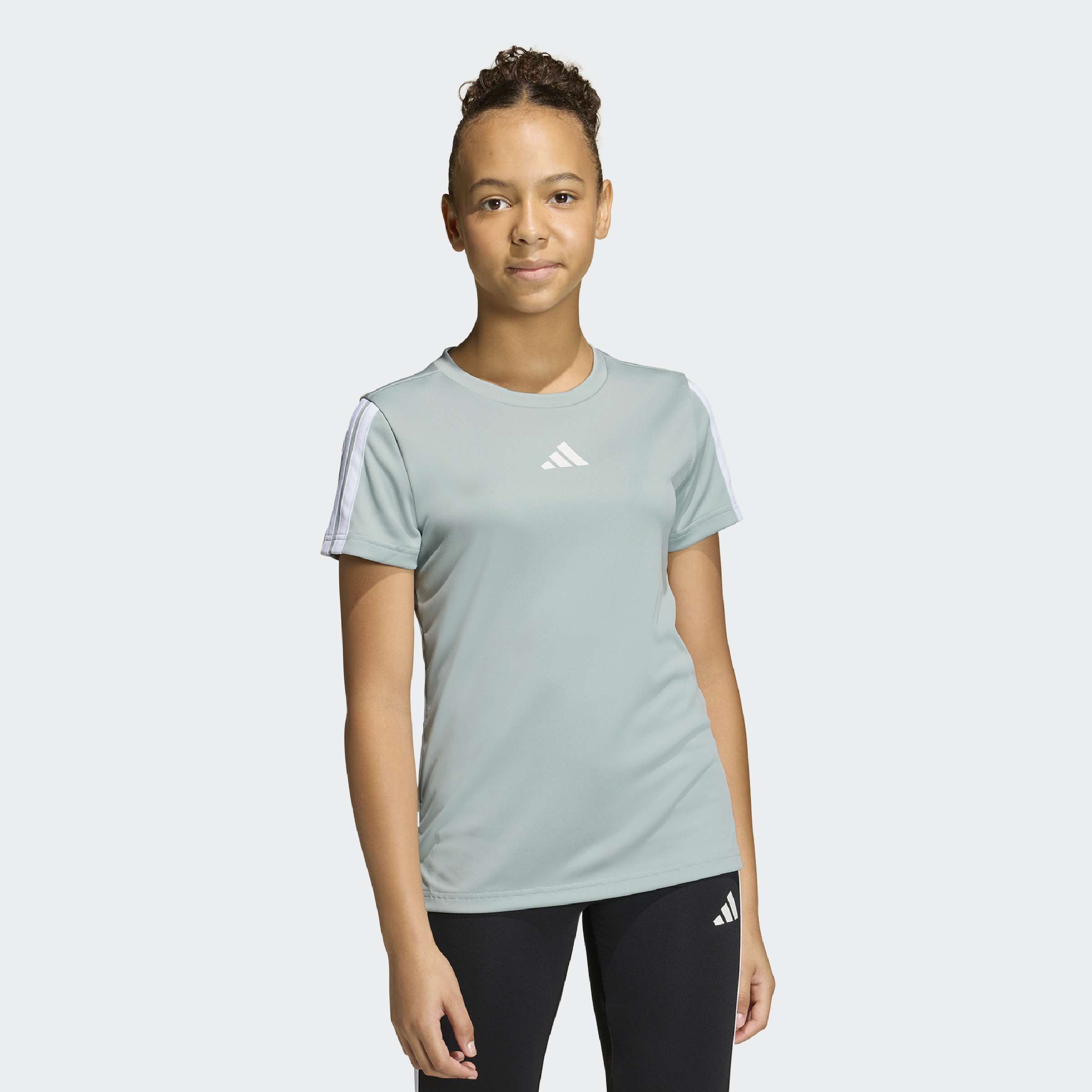 adidas Sportswear T-Shirt "JG TR-ES 3S TEE" für Kinder, Kurzarm, ohne Verschluss, mit Climacool Technologie