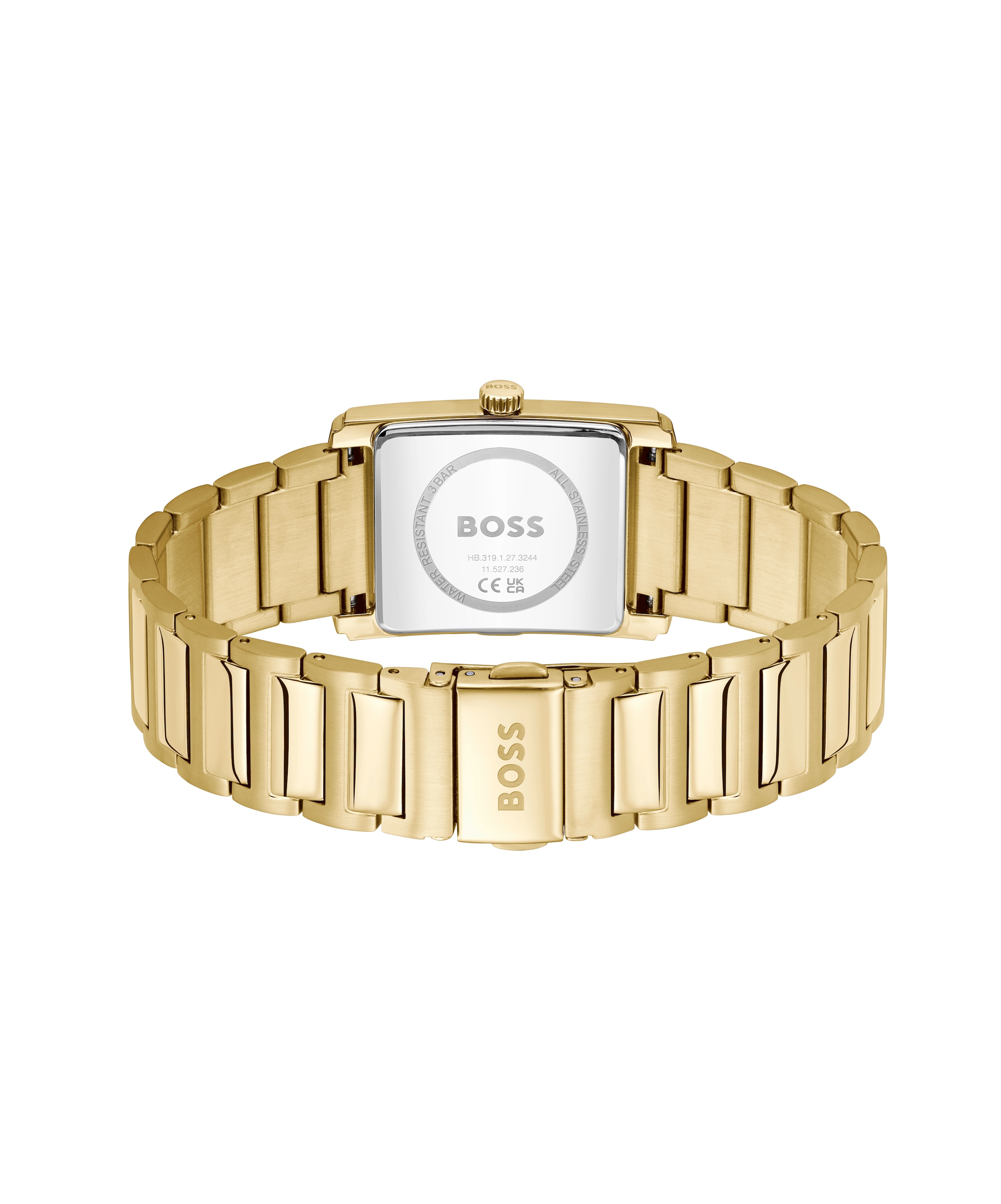 BOSS Quarzuhr »PRINCIPLE DRESS«, Armbanduhr, Damenuhr, Herrenuhr, Edelstahlarmband, analog, Tag