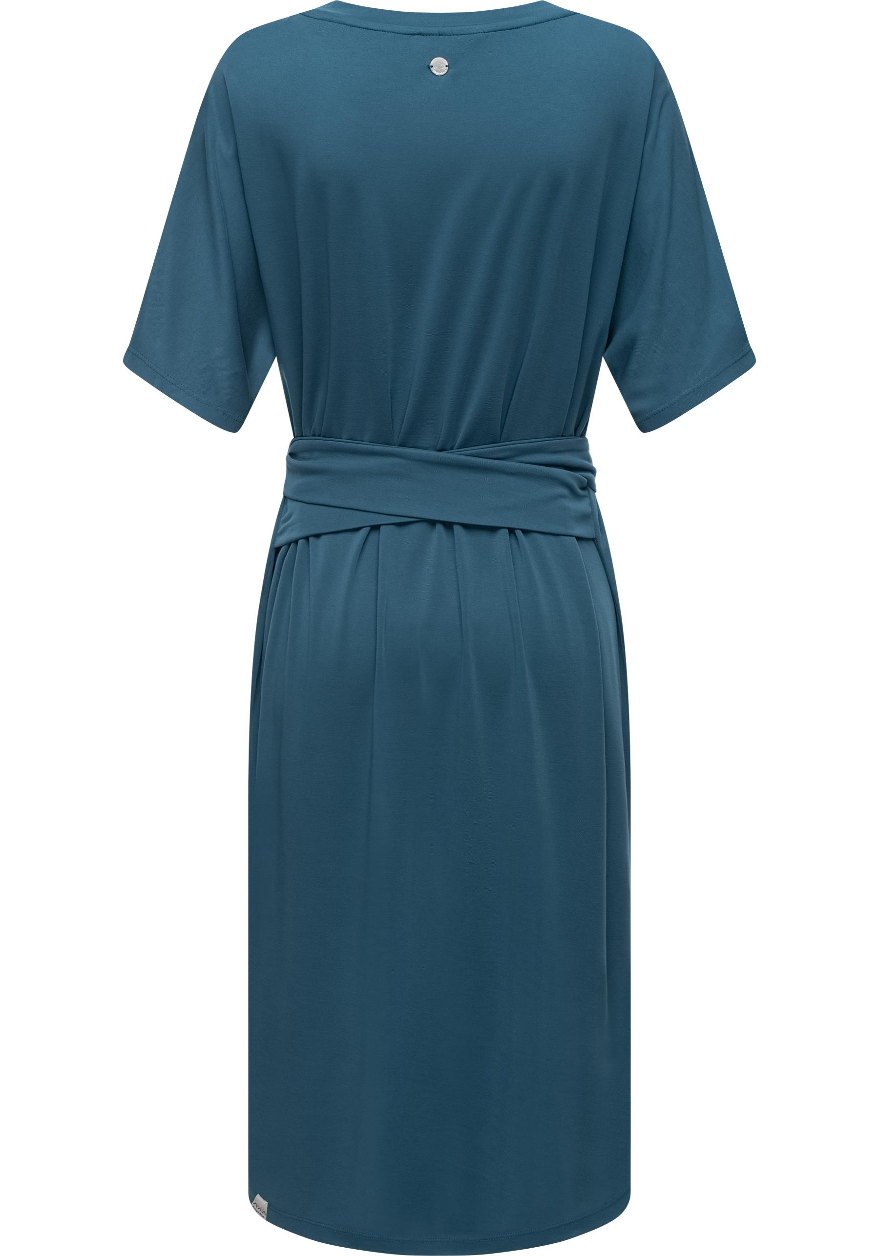 Ragwear Shirtkleid »Pallerma«, stylisches Sommerkleid mit Bindeband an der Taille