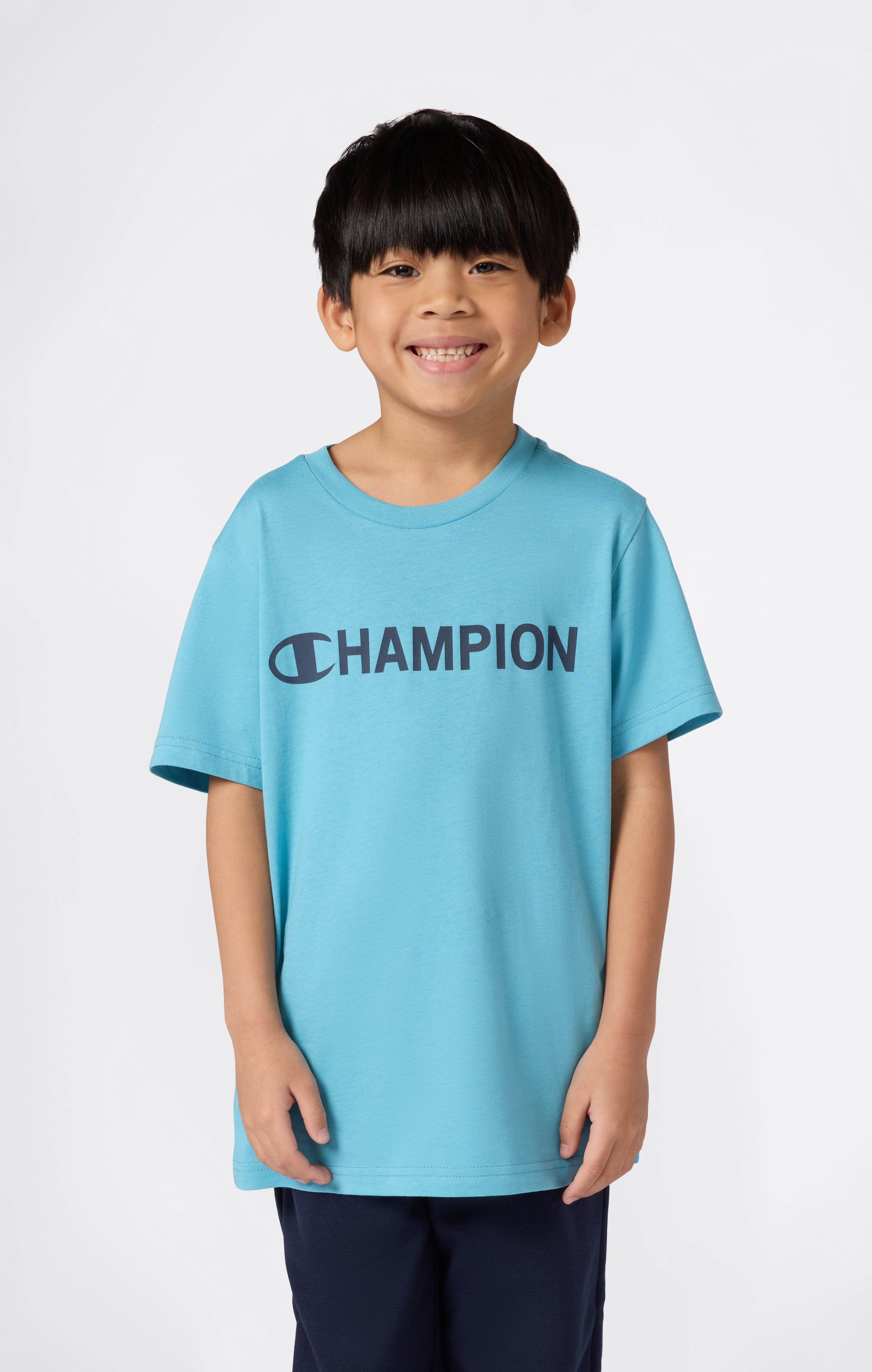 Champion T-Shirt "SPORTWEAR T-SHIRT Standard Fit" für Kinder und Jugendliche, Kurzarmdesign, aus Baumwolle, Standard Fit