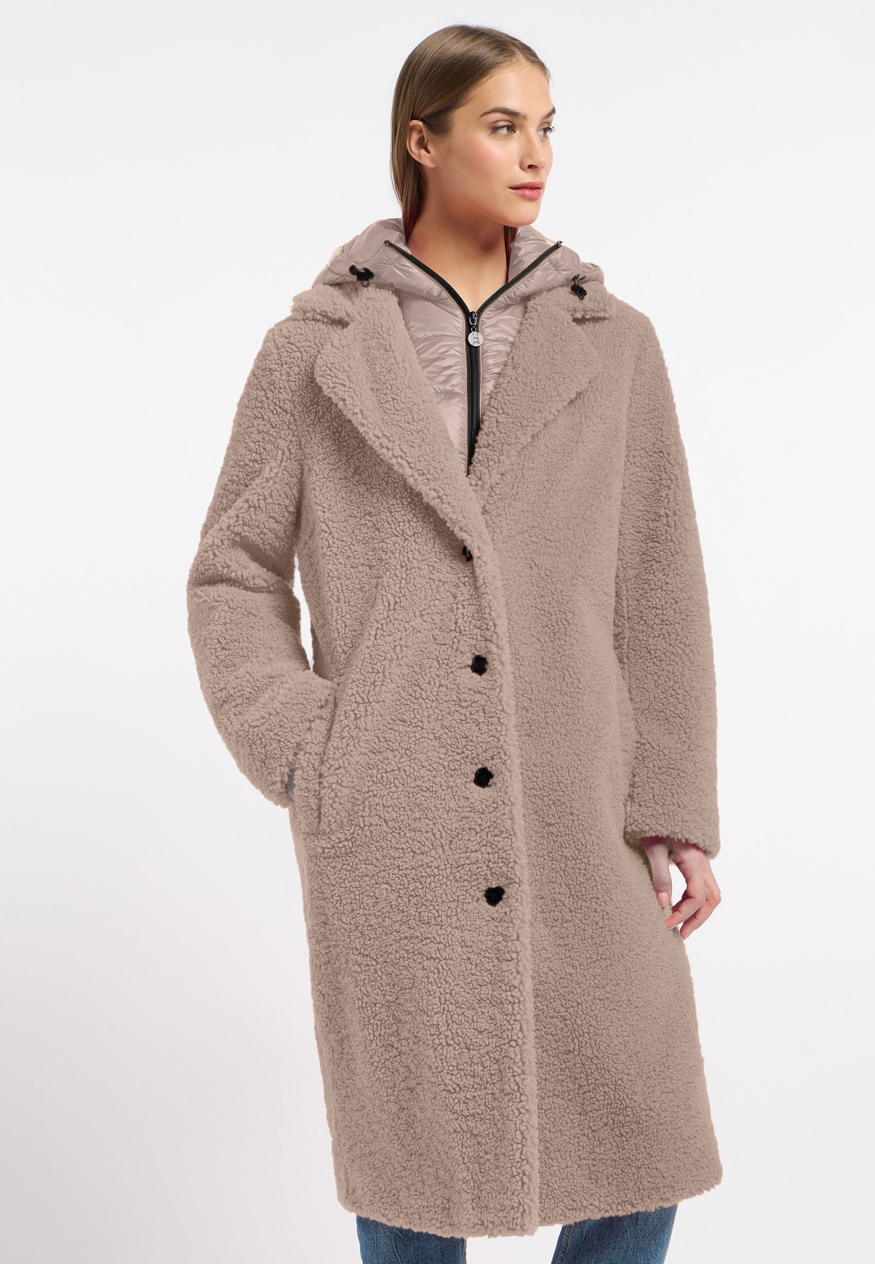 Frieda & Freddies Fellimitatmantel "Fake Fur Coat / Gine2" günstig online kaufen