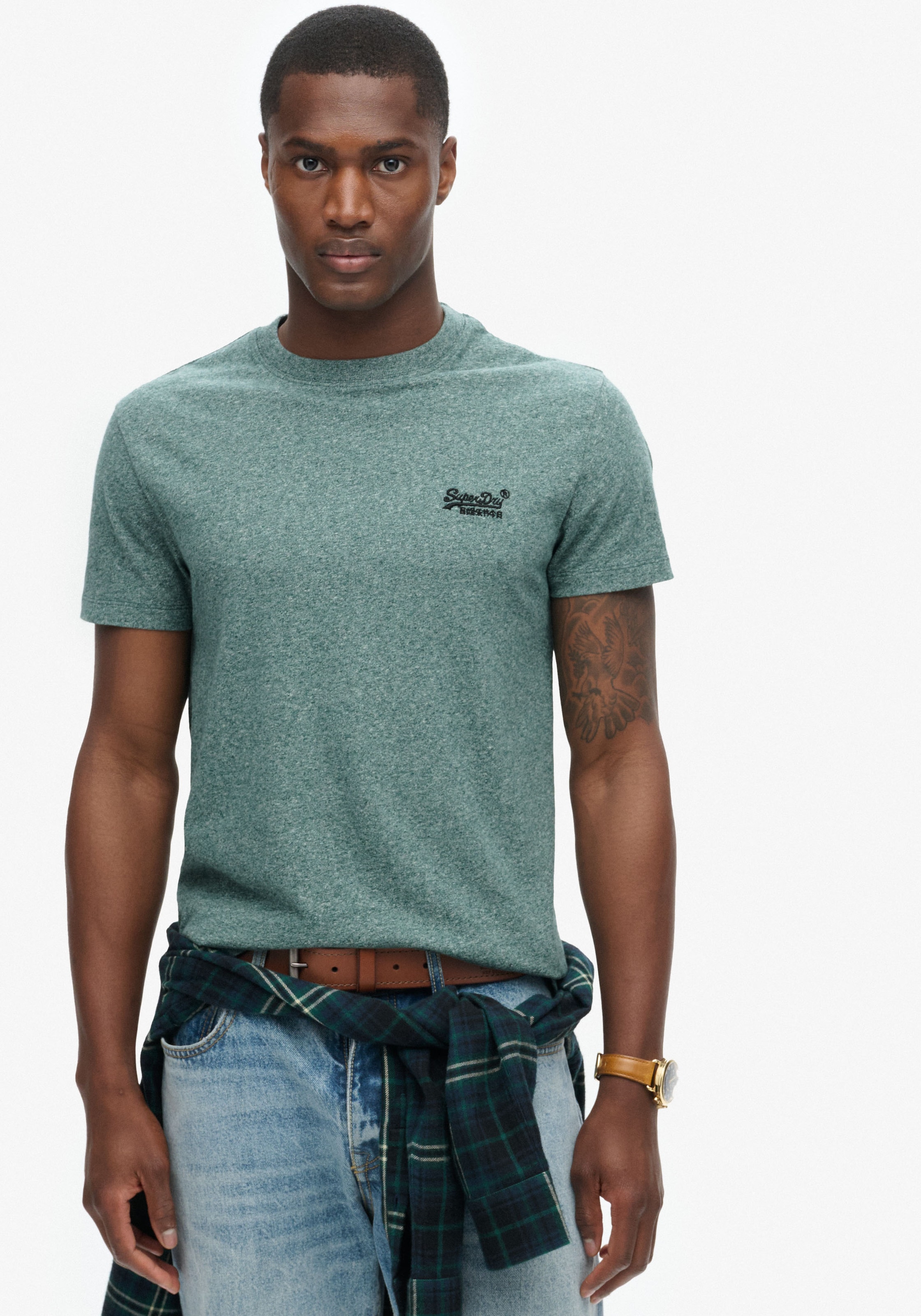 Superdry Rundhalsshirt "Organic Cotton Essential Logo T-Shirt"