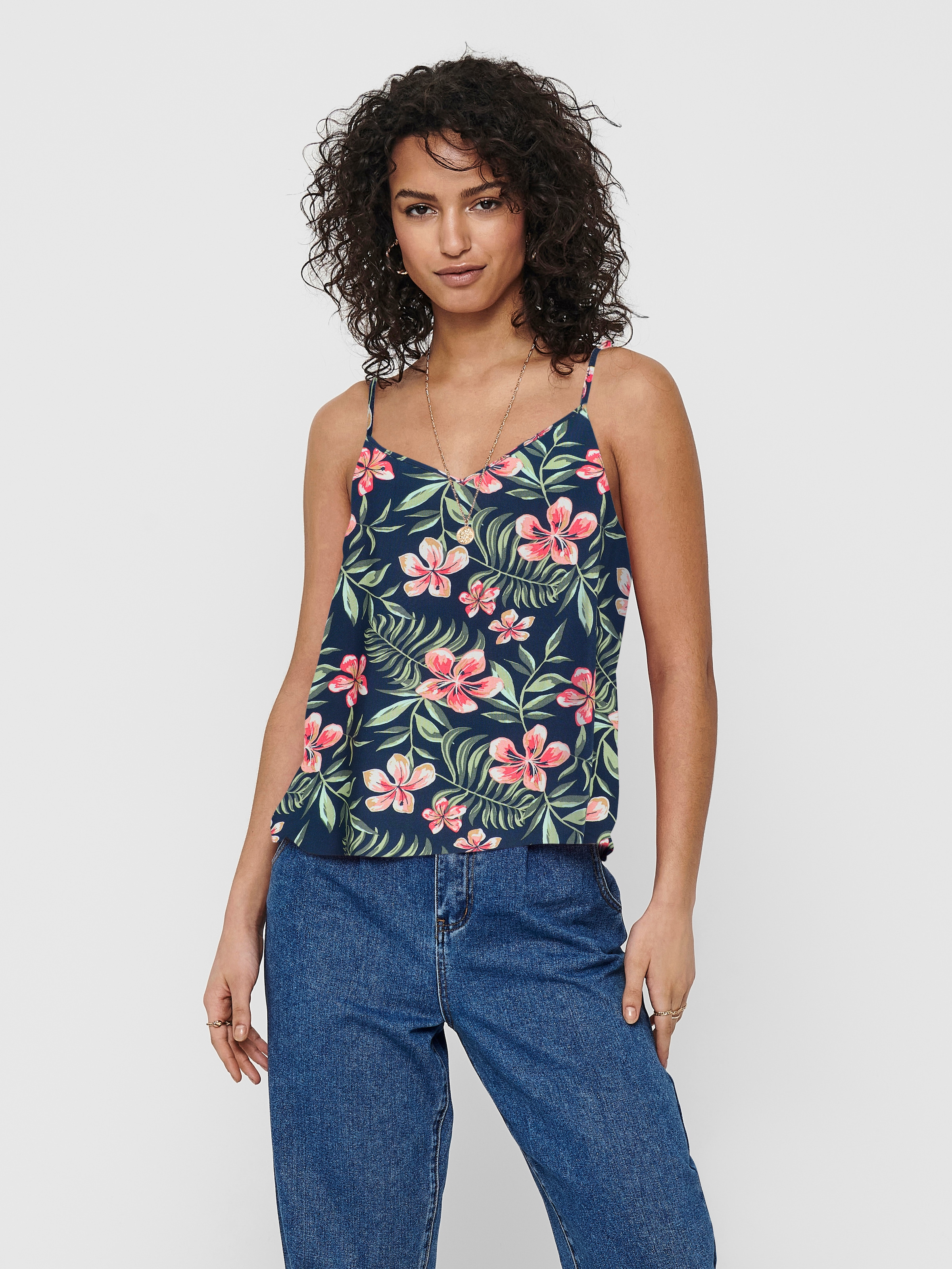 ONLY Spaghettitop »ONLNOVA LIFE PARIS SINGLET AOP PTM«
