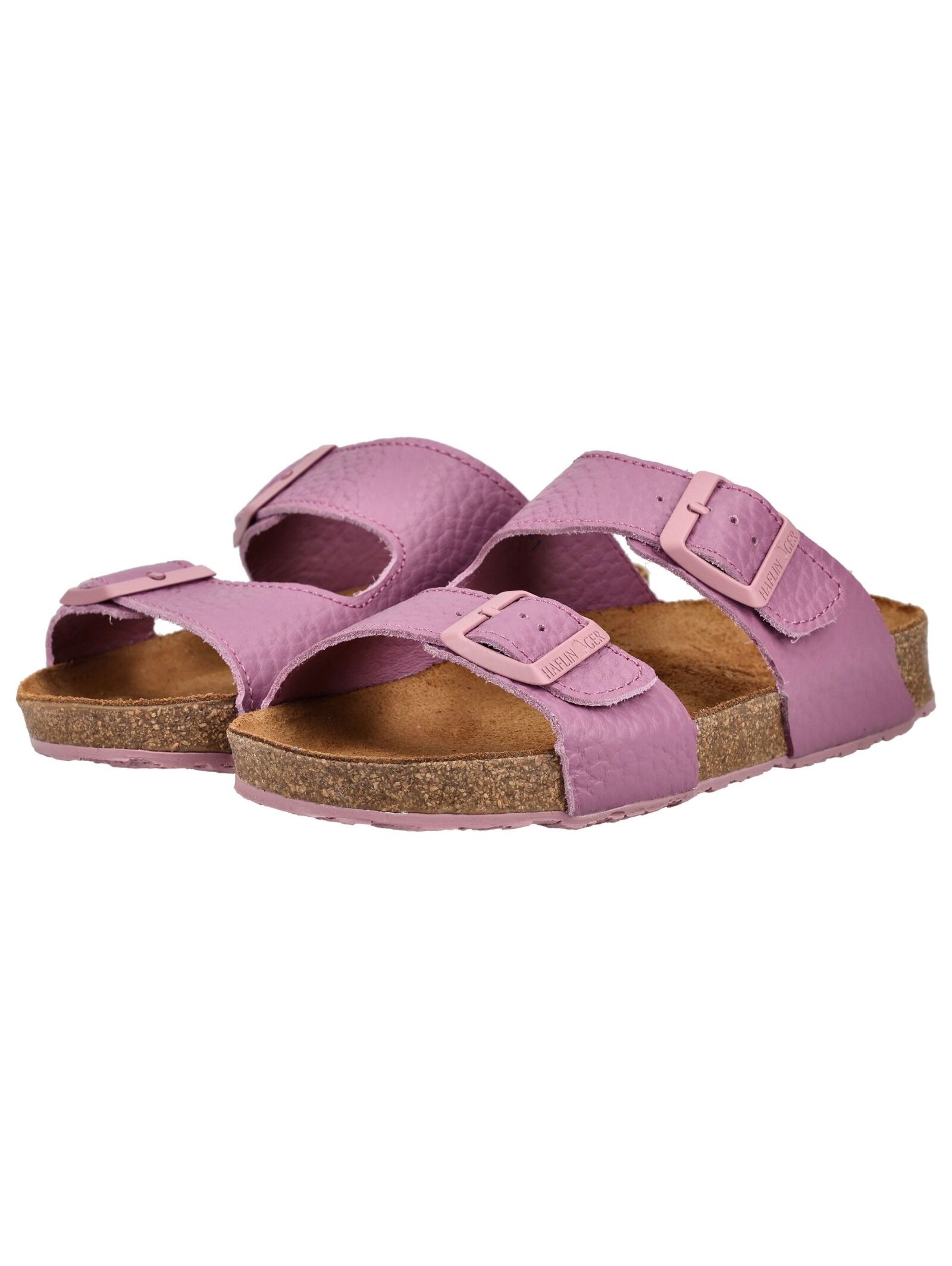 Haflinger Hausschuhe Leder Slipper Pink 40 3