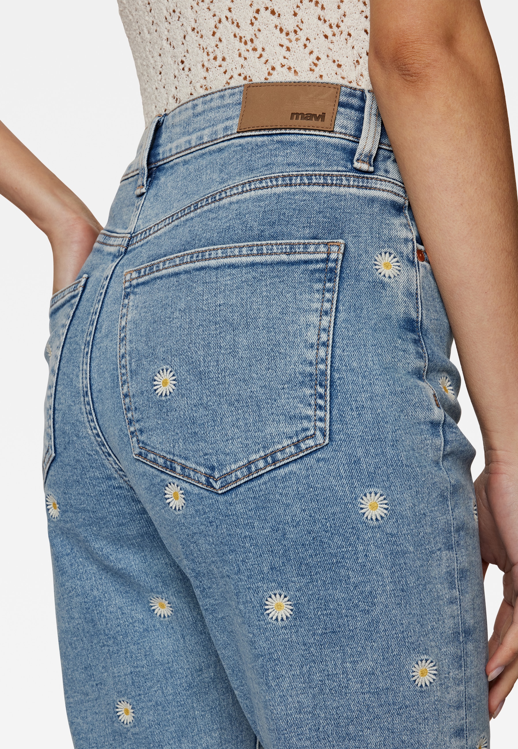 Mavi Straight-Jeans »NEW YORK«, gerde Form