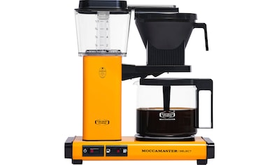 Moccamaster Filterkaffeemaschine »KBG Select yellow pepper«, 1,25 l Kaffeekanne,... kaufen
