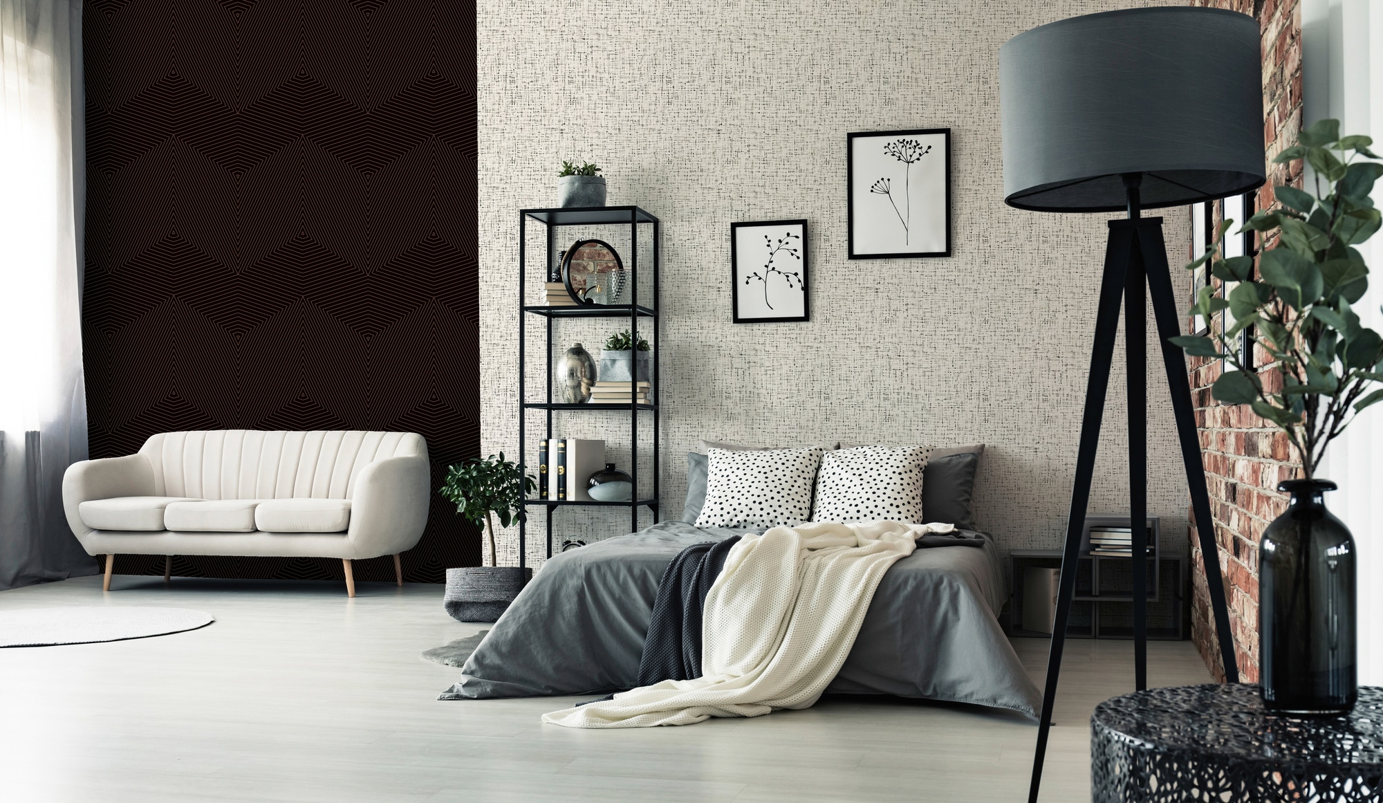 Daniel Hechter Vliestapete, 3D-Optik-geometrisch-grafisch, Designertapete Tapete Geometrisch Tapeten Wohnzimmer Schlafzimmer Flur