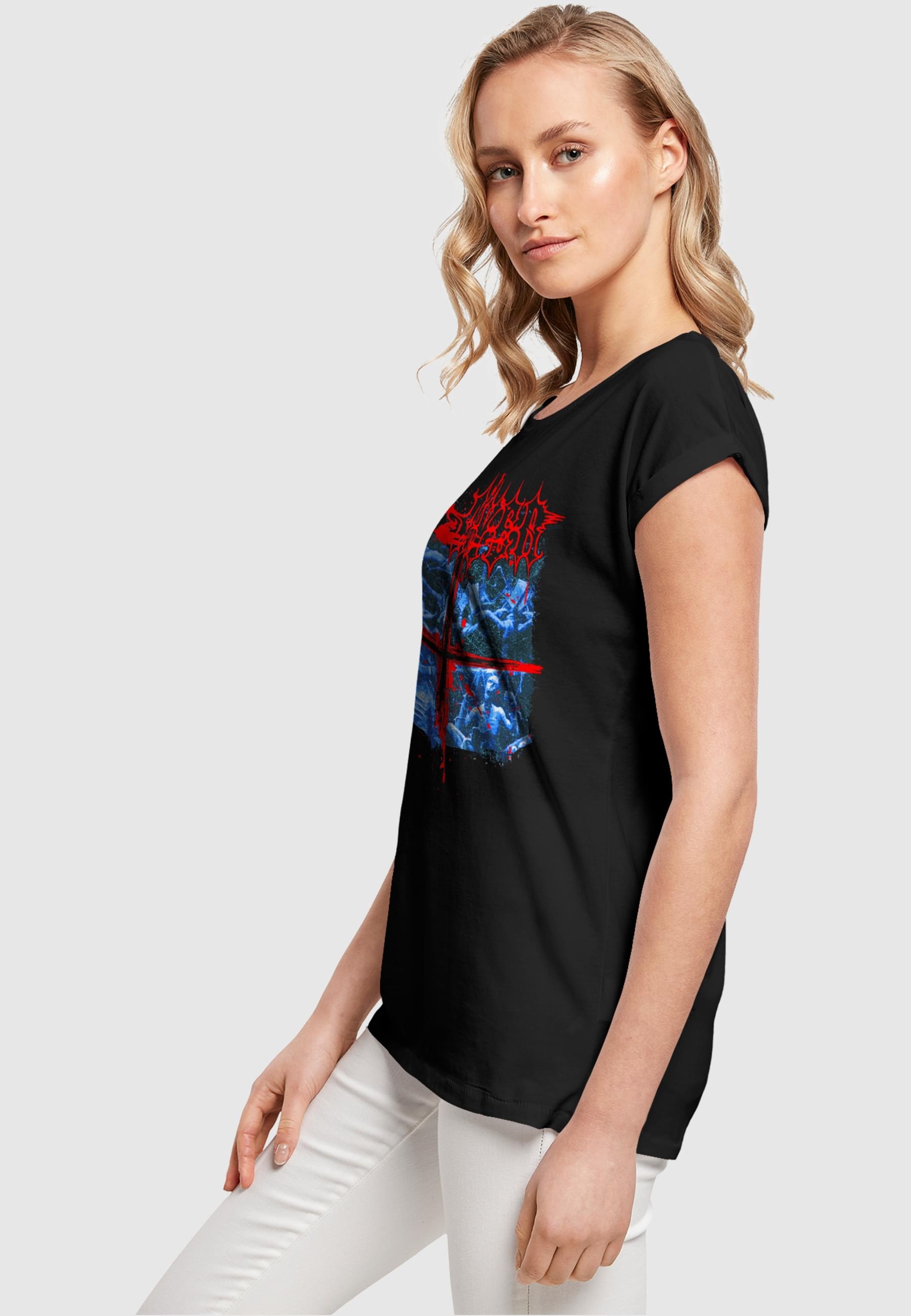 Merchcode T-Shirt »Merchcode Damen Ladies Slayer - Tour 2004 Extended Shoulder Tee«