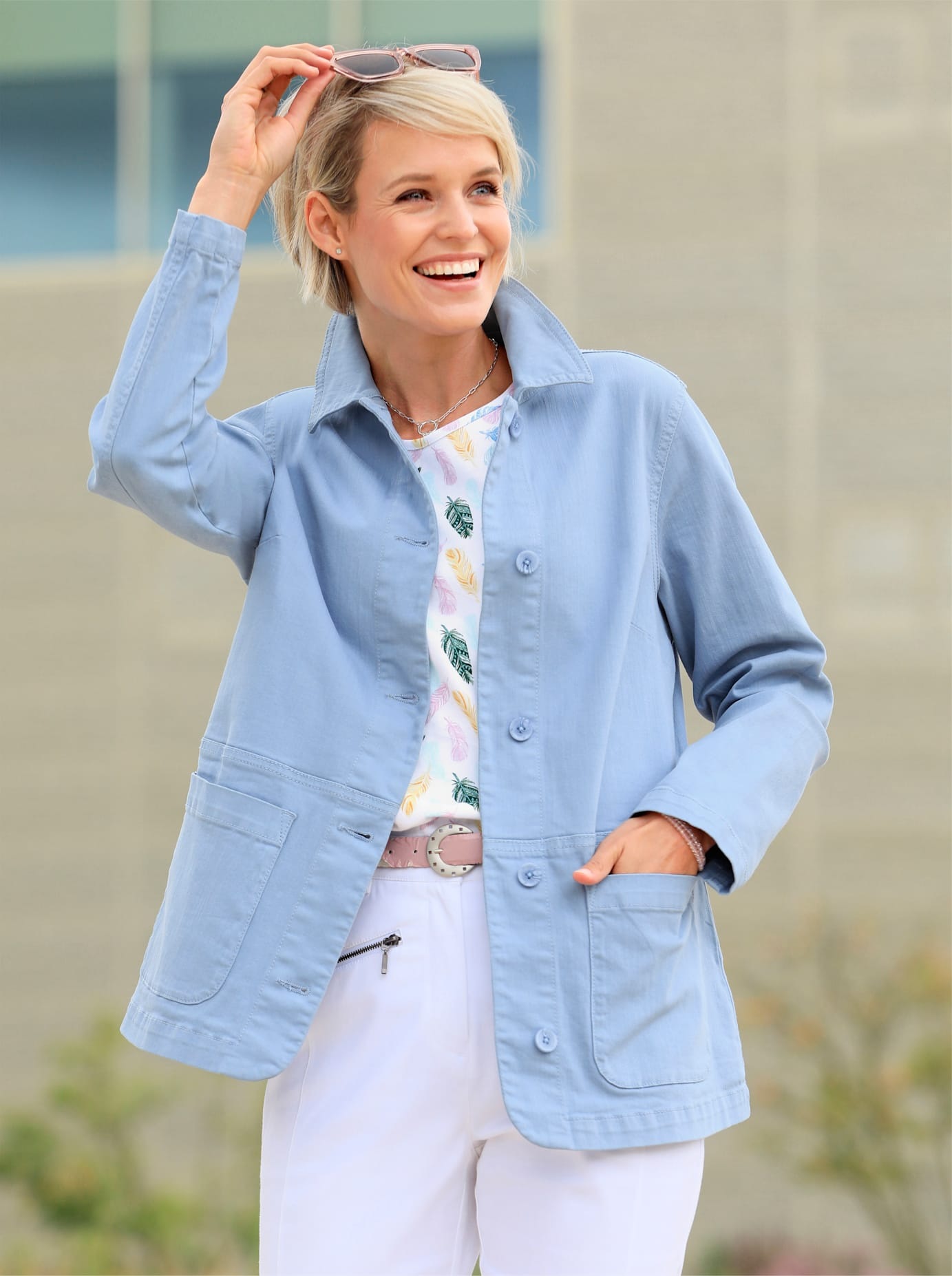 Classic Basics "Jeans-Blazer" günstig online kaufen