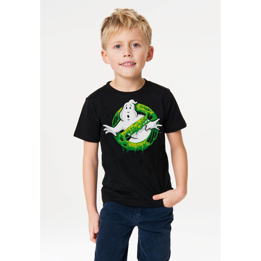 LOGOSHIRT T-Shirt »Ghostbusters – Slime Logo«