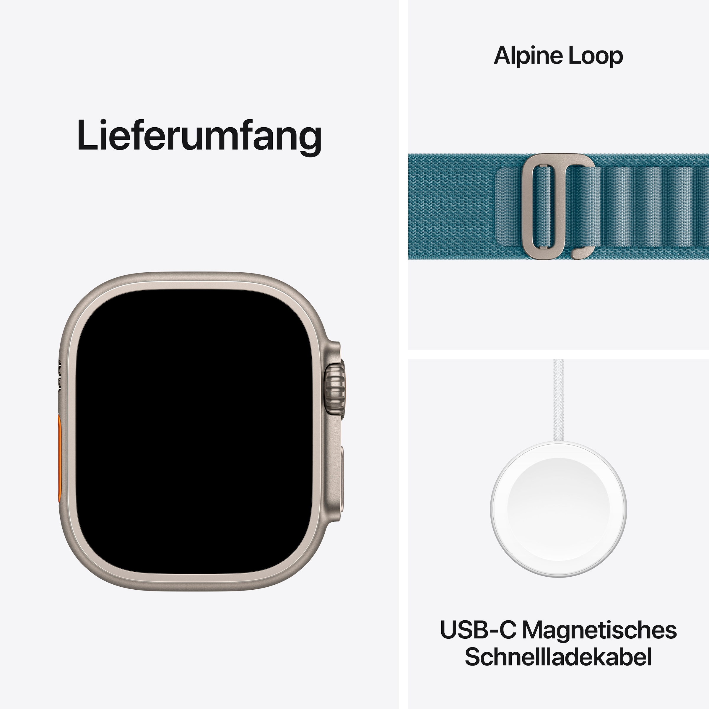 Apple Smartwatch »Watch Ultra 3 GPS + Cellular 49mm«, Watch OS, 64 GB