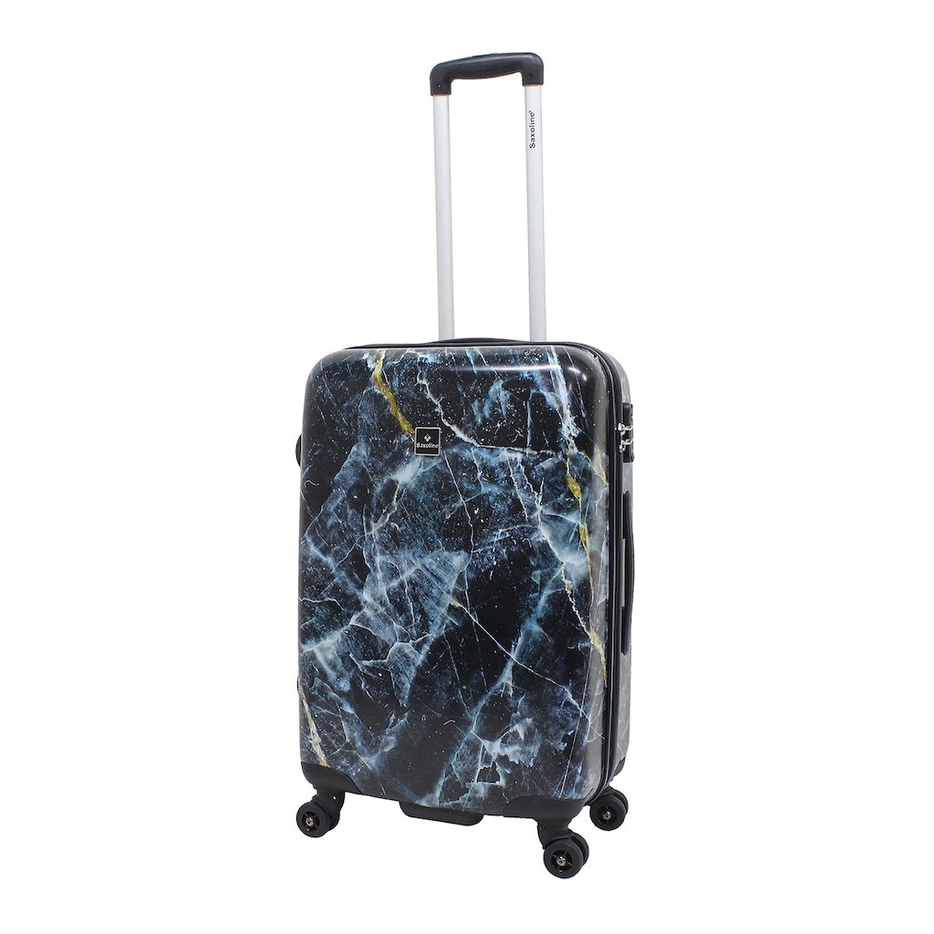 Saxoline® Koffer »Marble«, mit integriertem Zahlenschloss