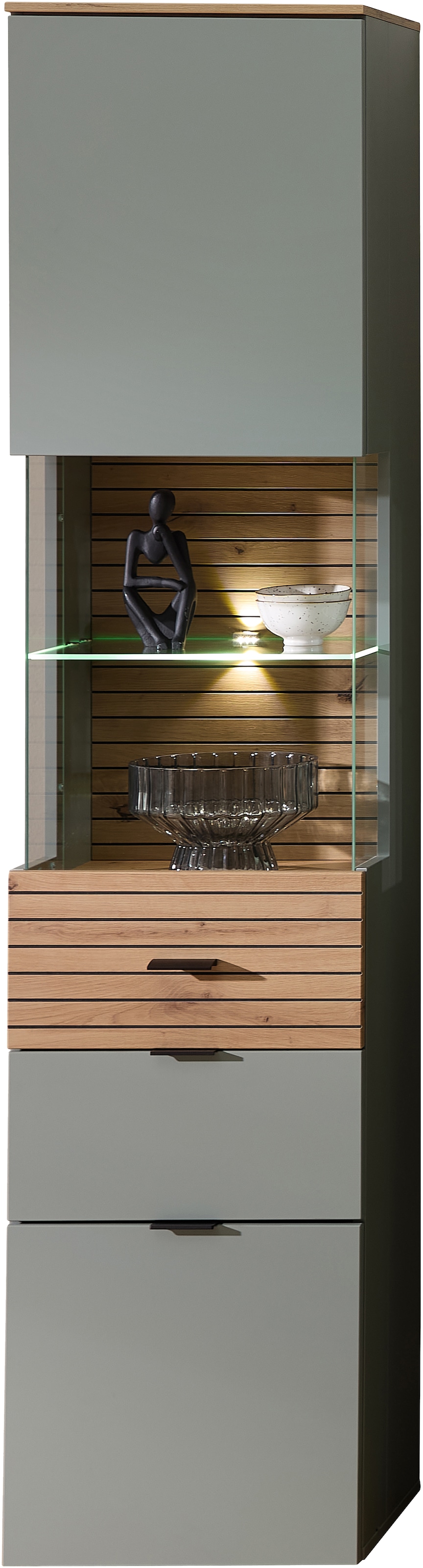 Innostyle Vitrine "INA Vitrine, 45 x 200 x 36 cm (B/H/T)" 1 Stk. tlg. L/R v günstig online kaufen