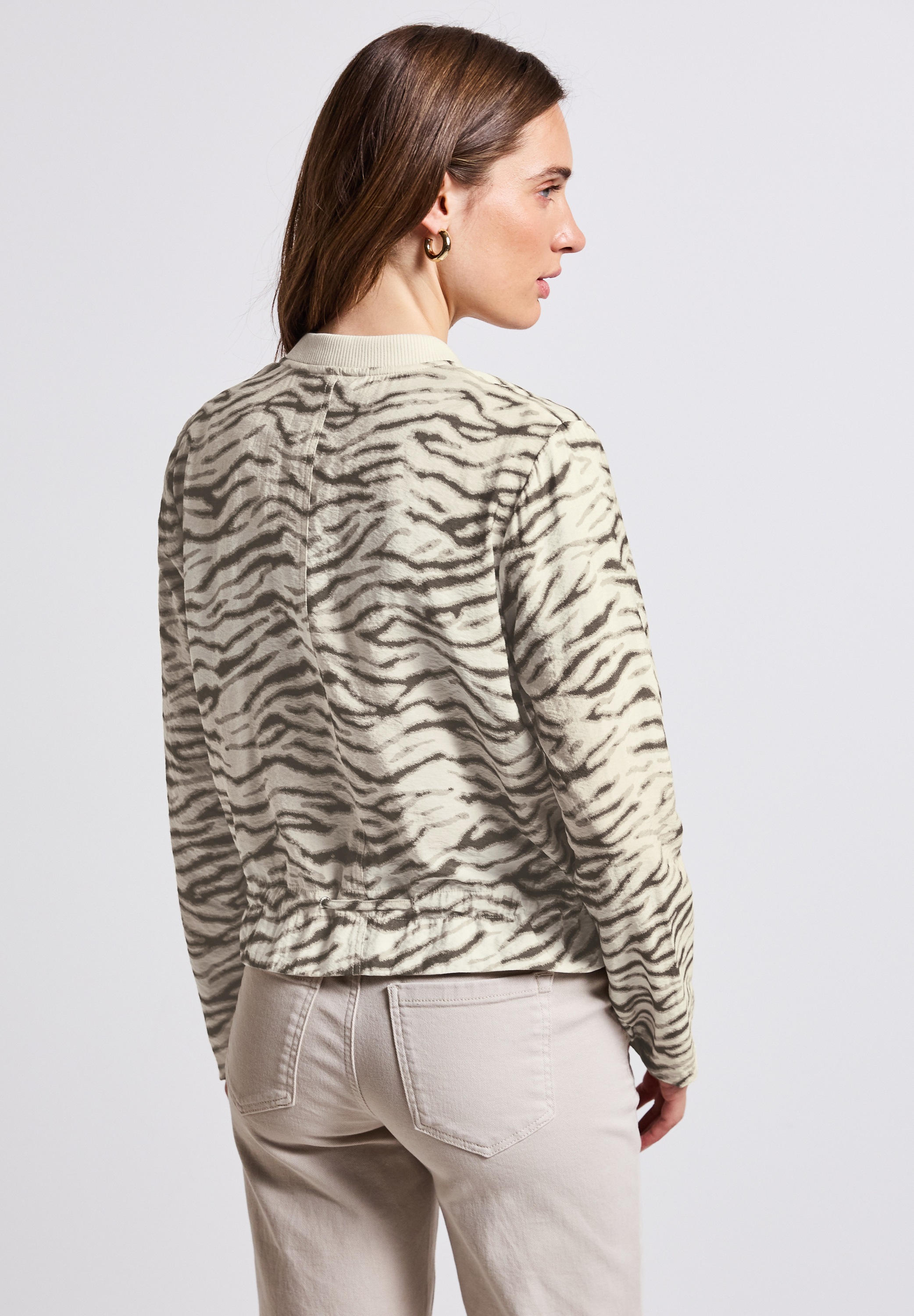 STREET ONE Blouson, ohne Kapuze, mit Tunnelzug im Bund zum Taillieren günstig online kaufen
