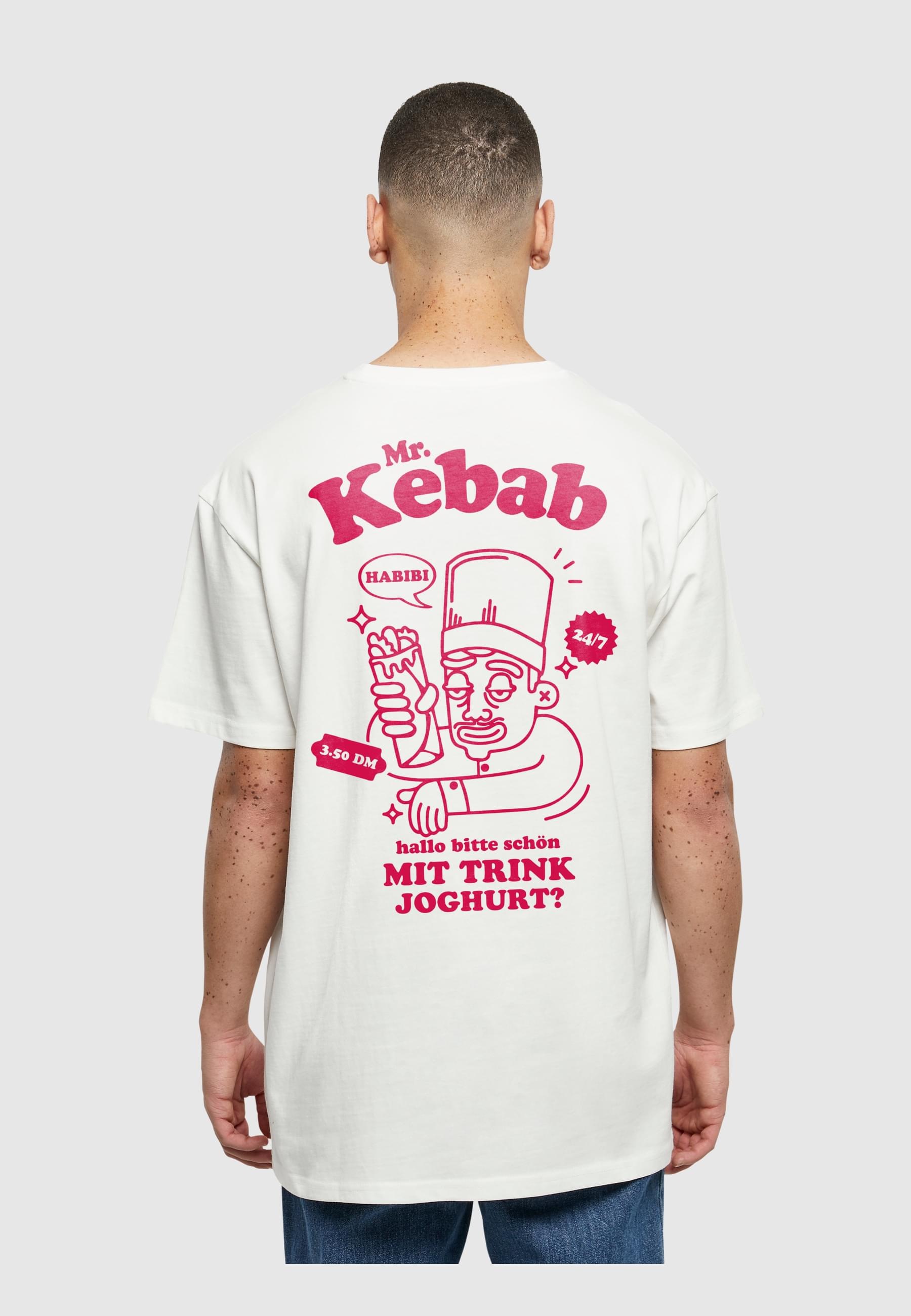 Merchcode T-Shirt "Merchcode Herren MRKEBAB Heavy Oversize Tee" 1 Stk. tlg. günstig online kaufen