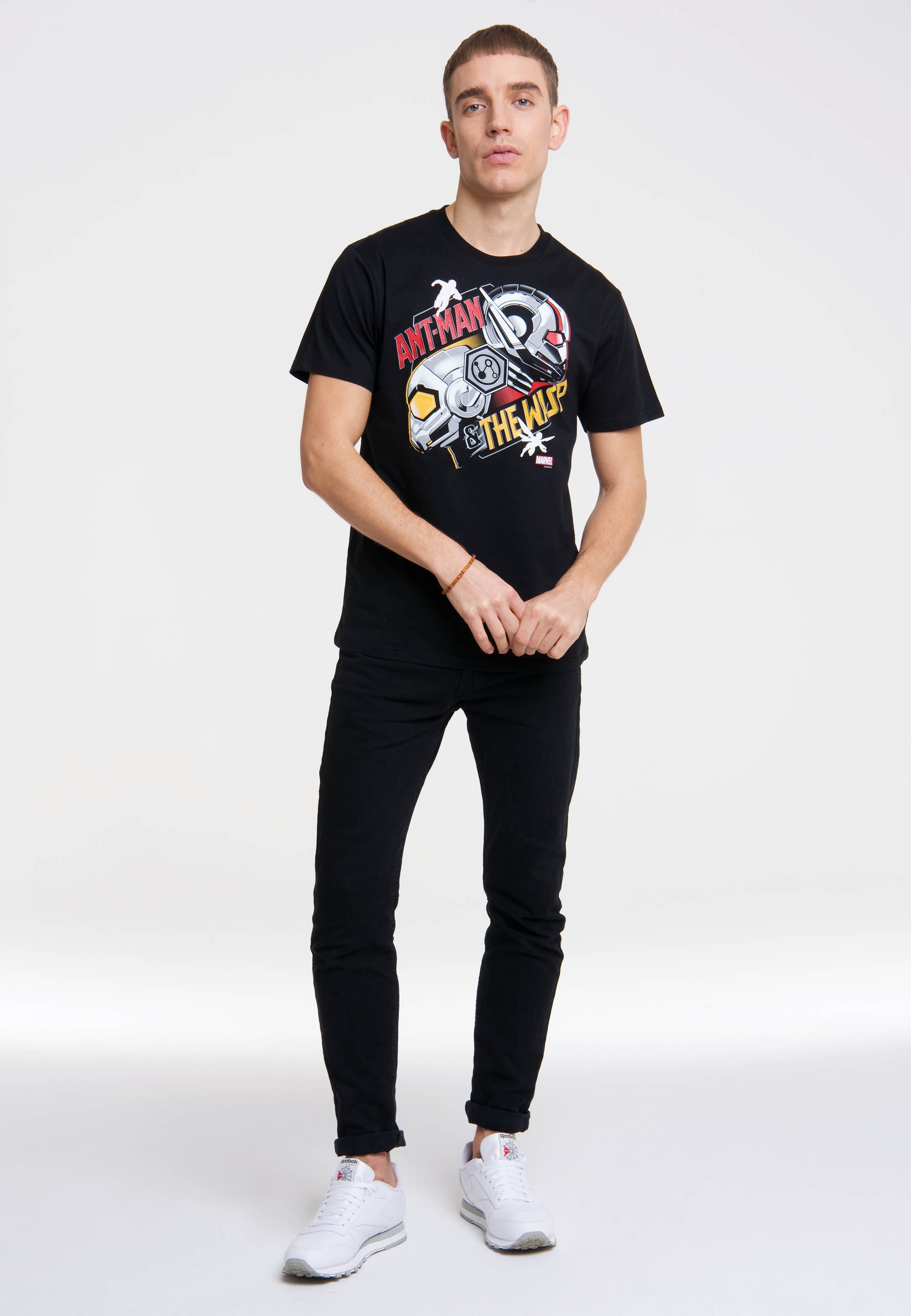 LOGOSHIRT T-Shirt »Marvel lizenzierten BAUR mit Originaldesign | Comics«, kaufen ▷