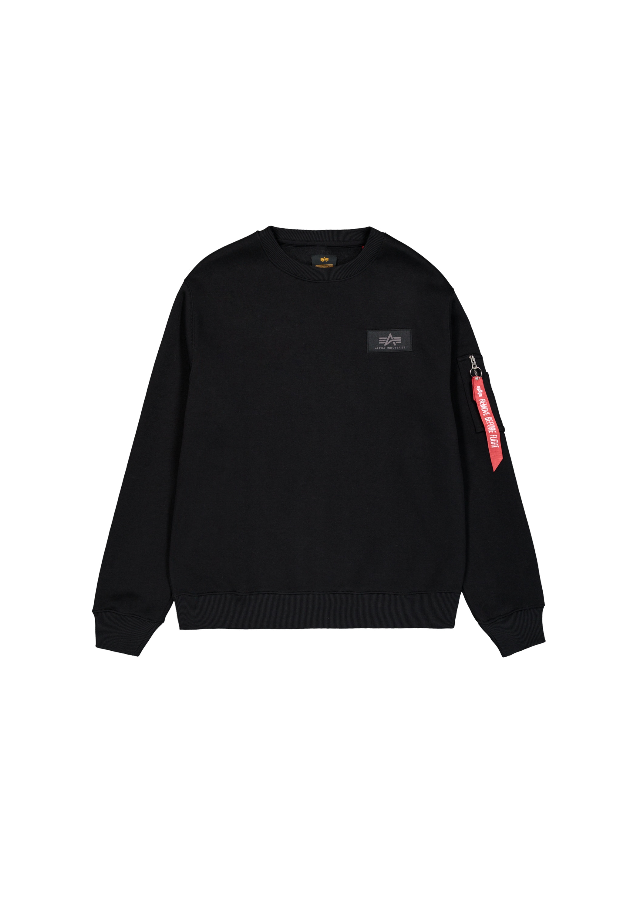 Alpha Industries Sweat-shirt Back Print Black XL Homme